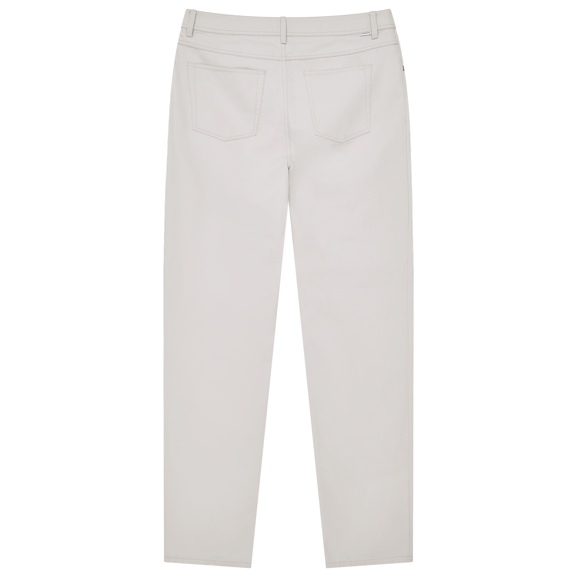 Five Pocket Canvas Trouser - Bone