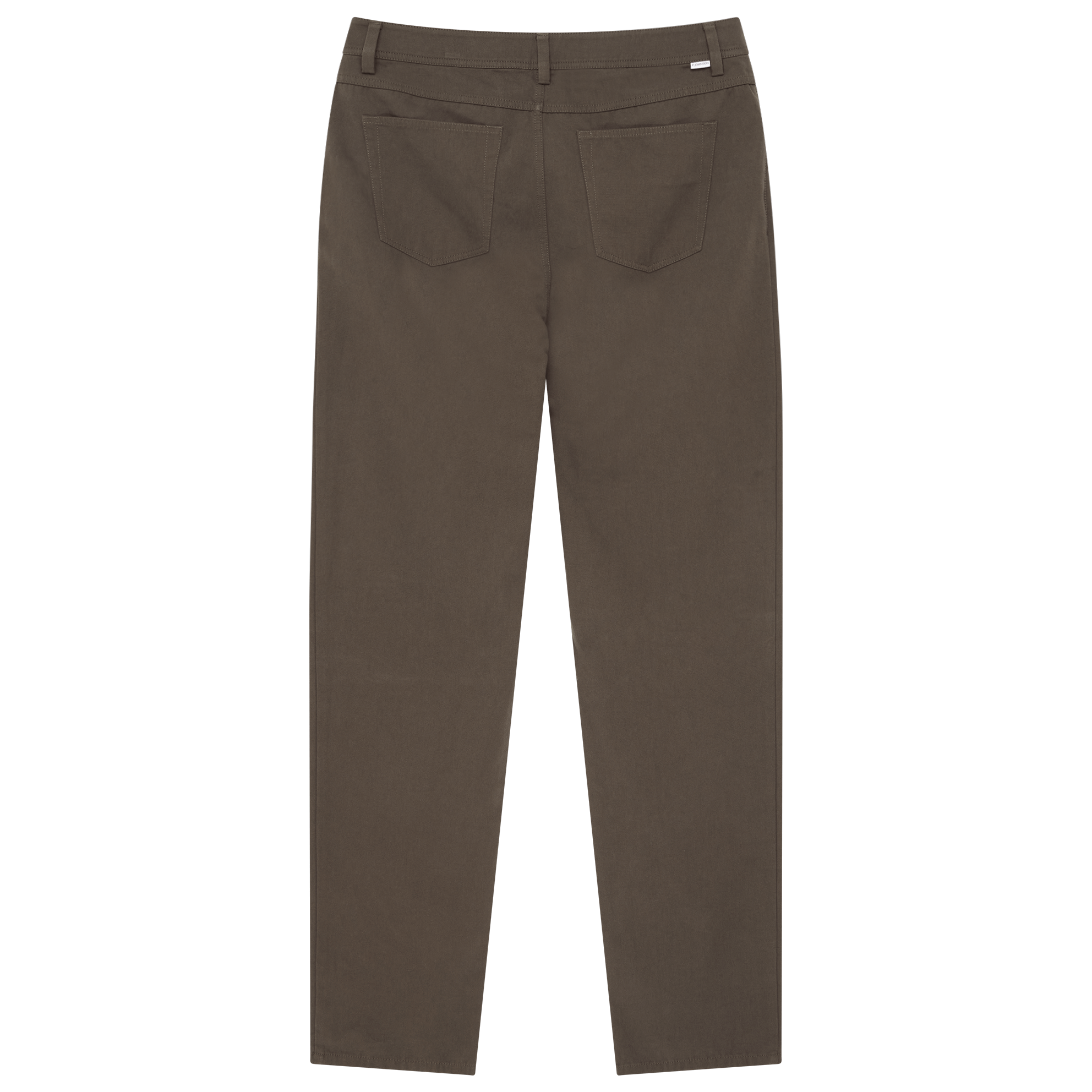 Five Pocket Canvas Trouser - Khaki
