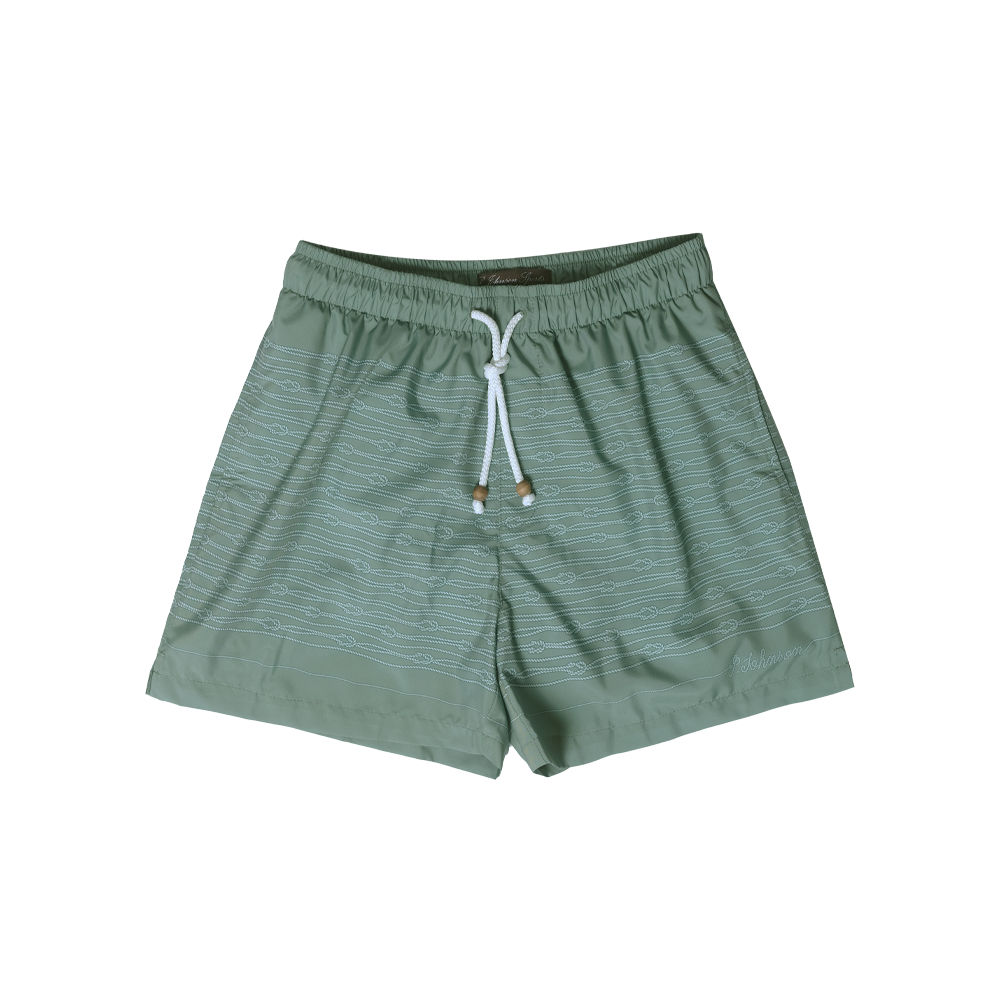 Rope Swim Shorts - Seafoam