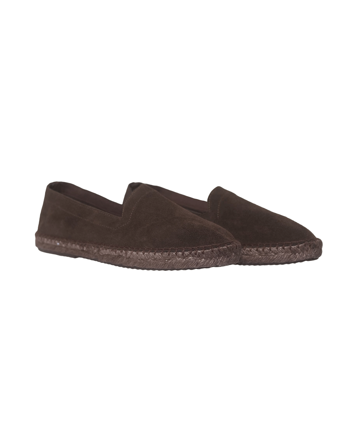Suede Tonal Espadrille - Espresso