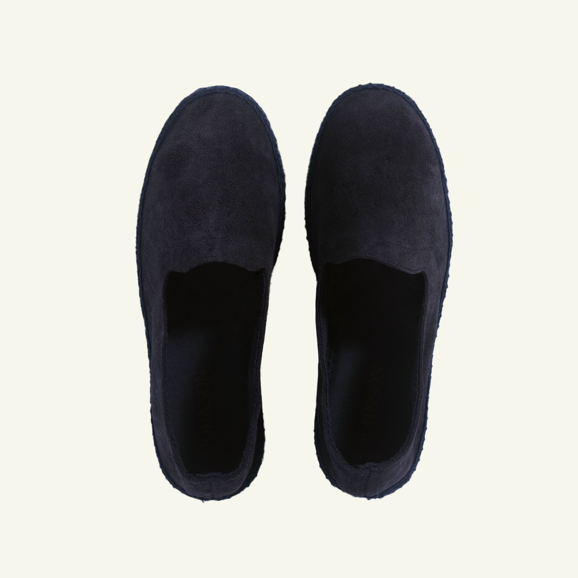Suede Tonal Espadrille - Navy | P Johnson