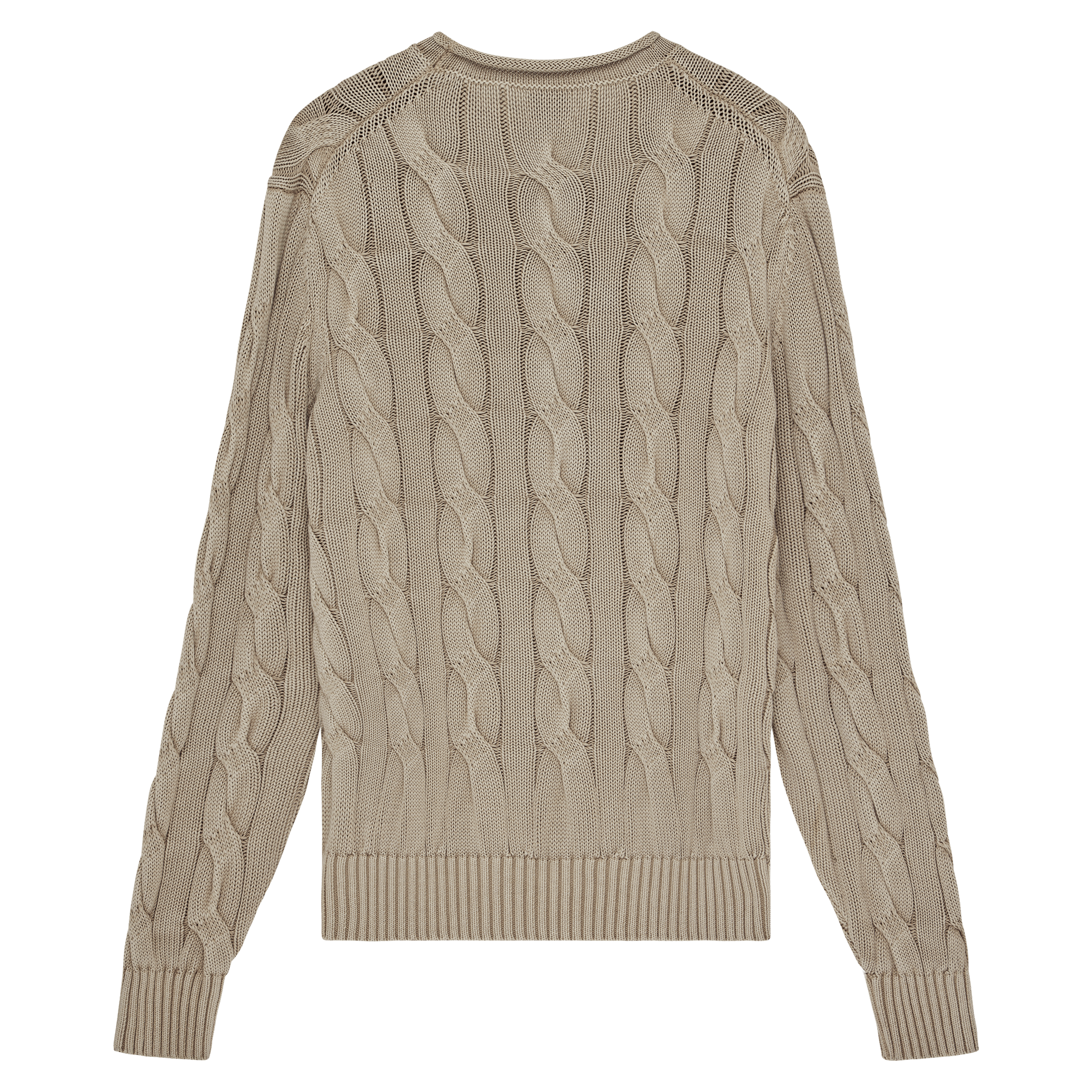 Yachtie Cable Sweater - Beige