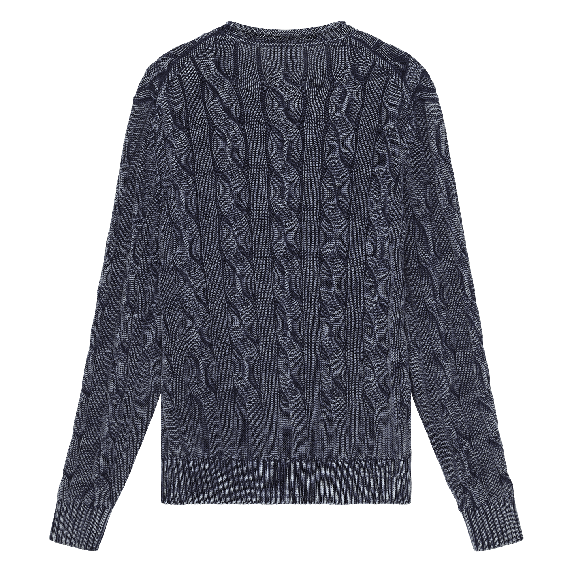Yachtie Cable Sweater - Navy