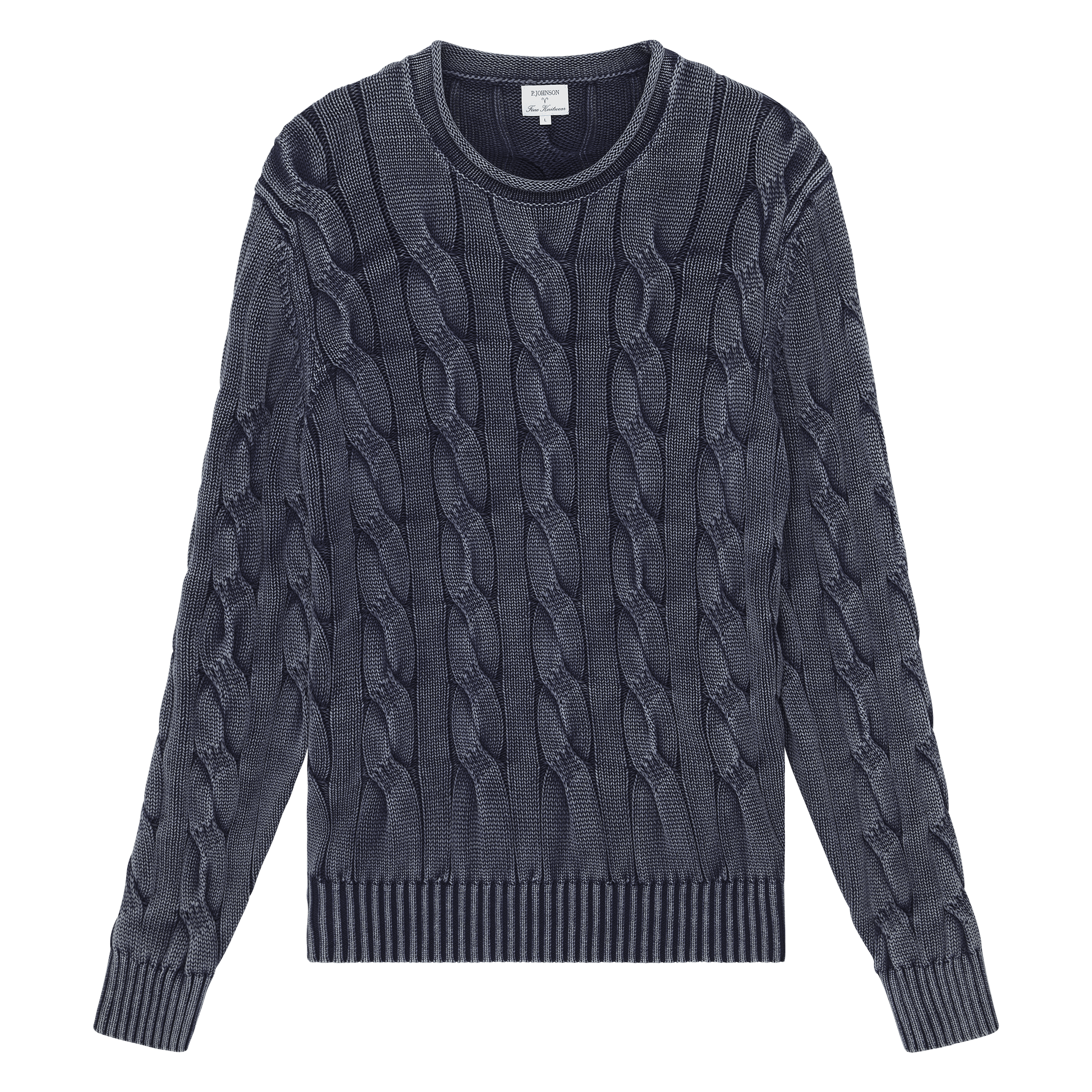 Yachtie Cable Sweater - Navy
