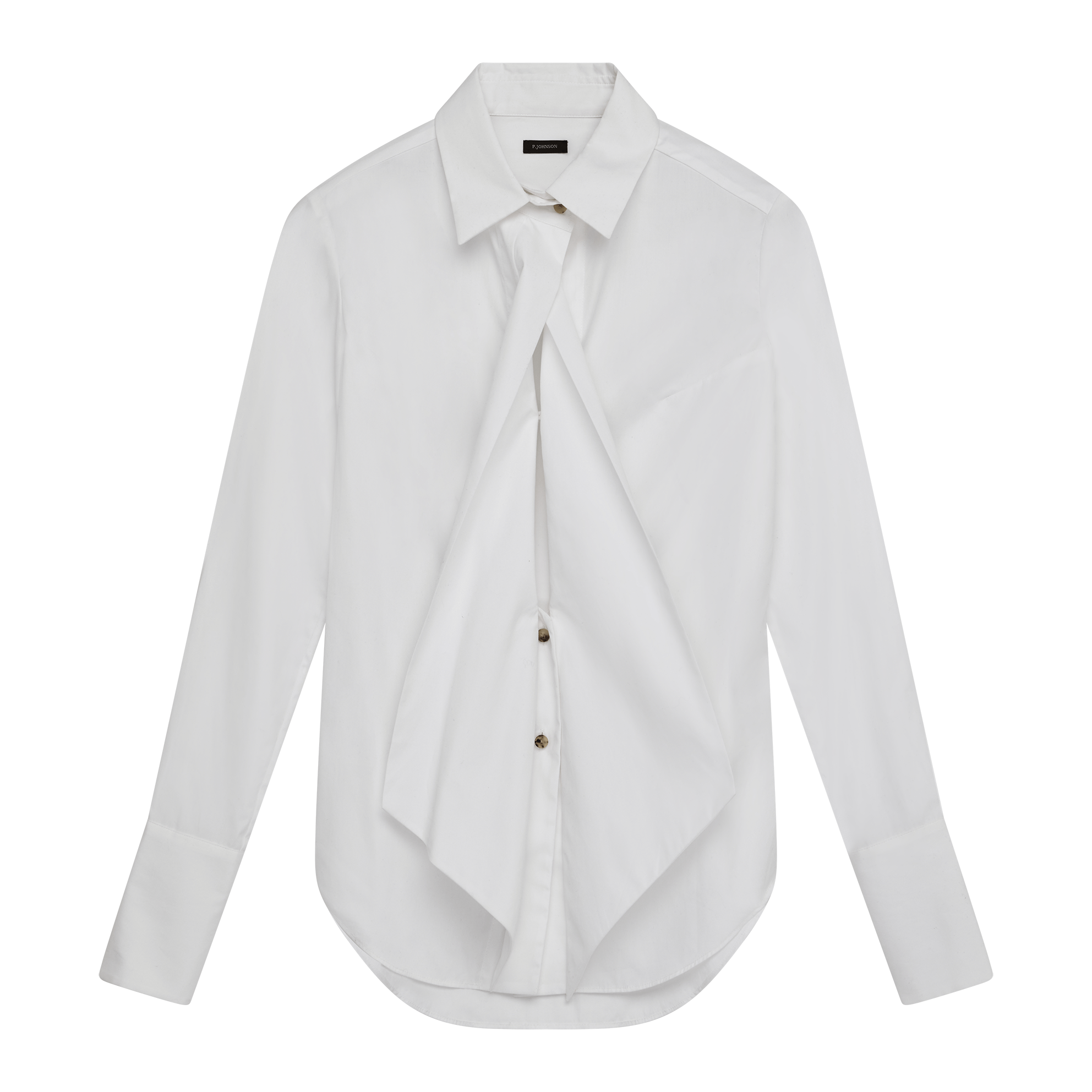 Isabel Shirt - White Poplin