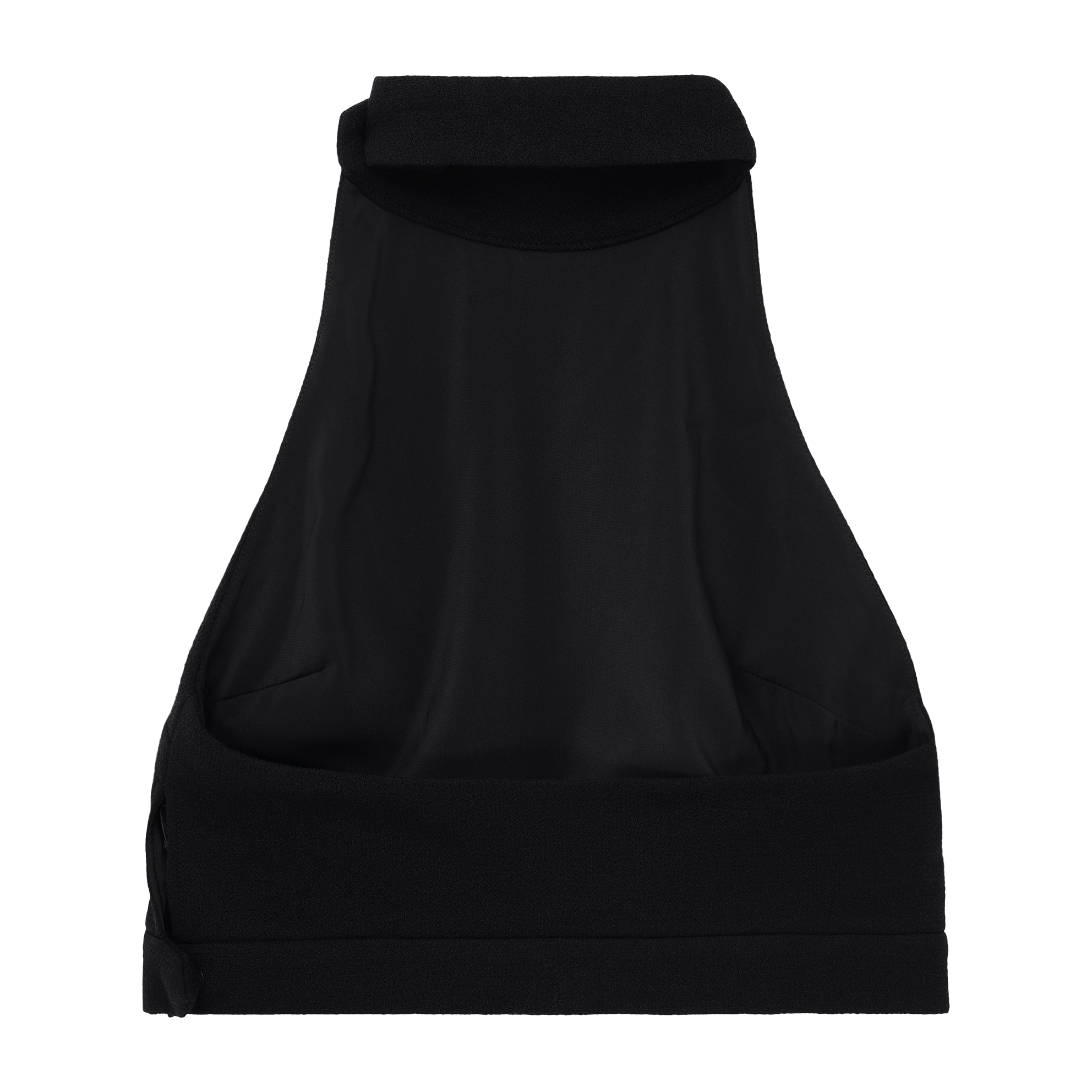 Gabrielle Crop - Black Crepe | P Johnson