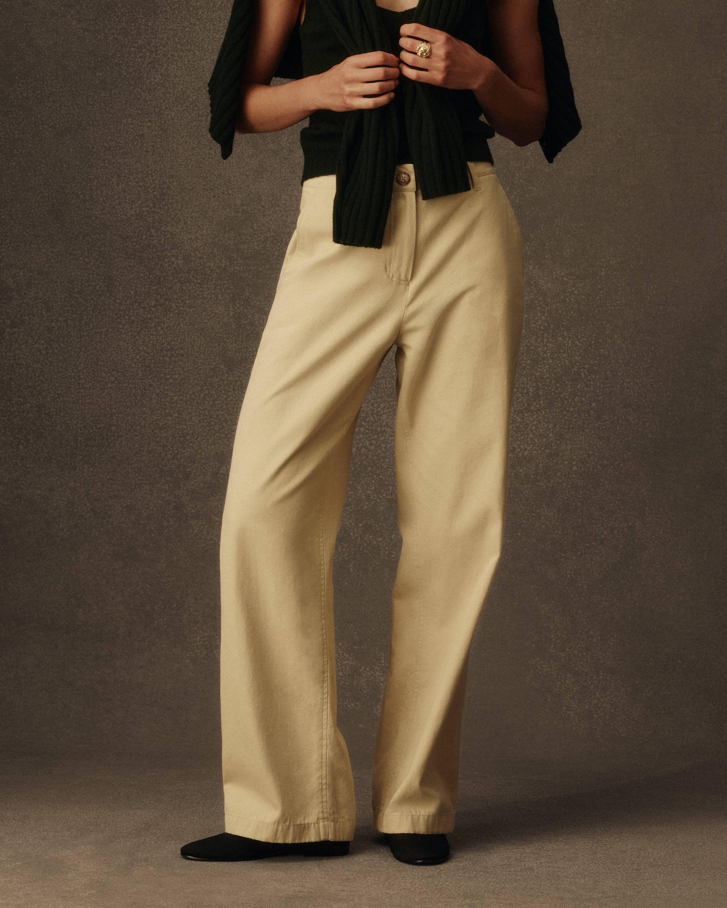Hendy Femme Trouser - Sand