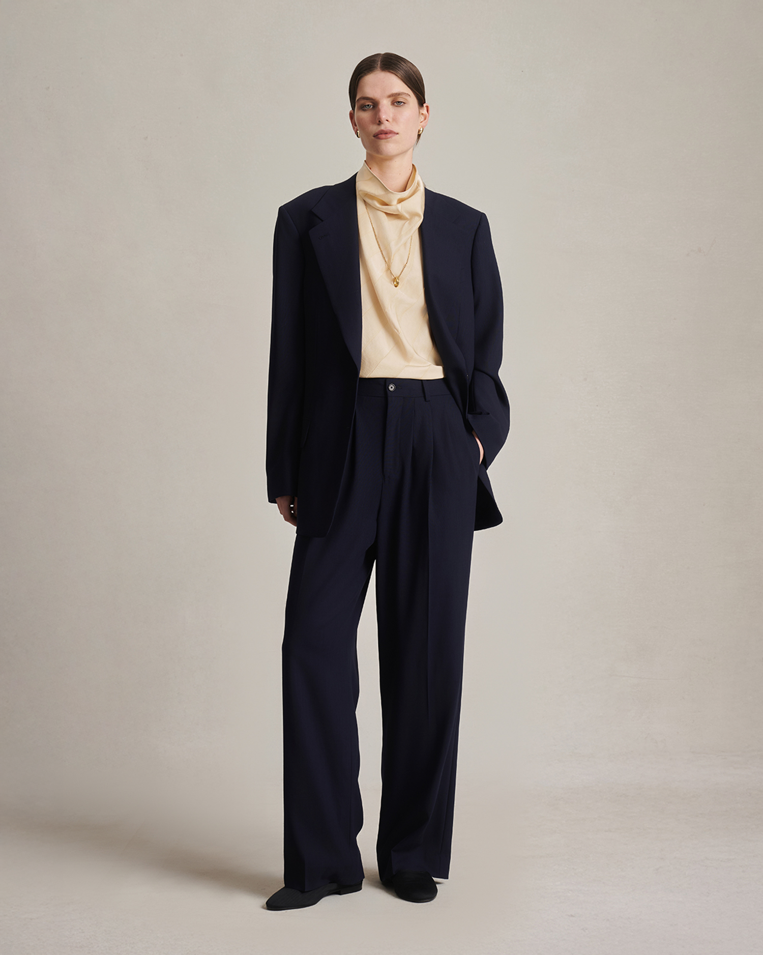 Ava Blazer - Dark Navy
