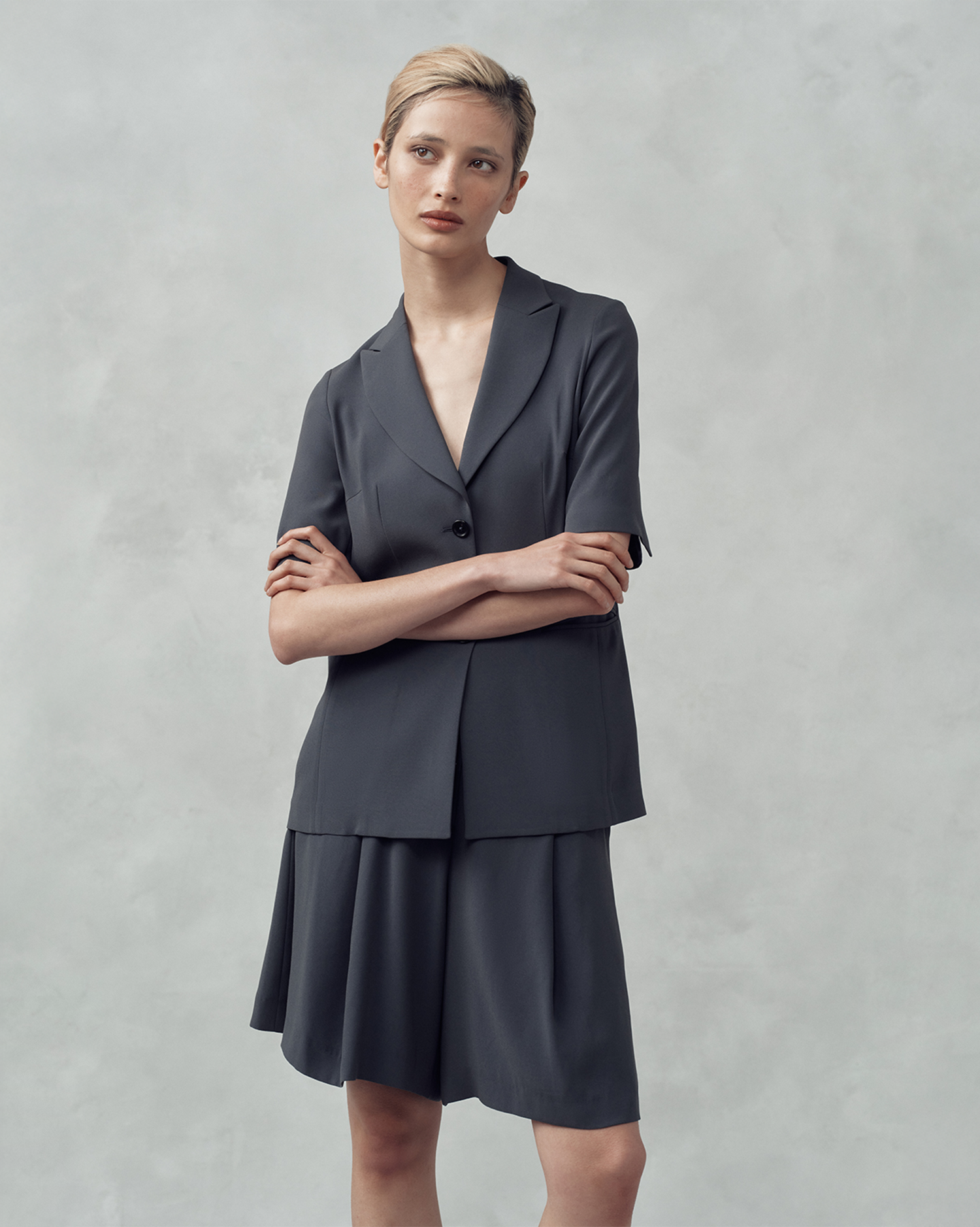 Evalin Shorts - Steele | P Johnson