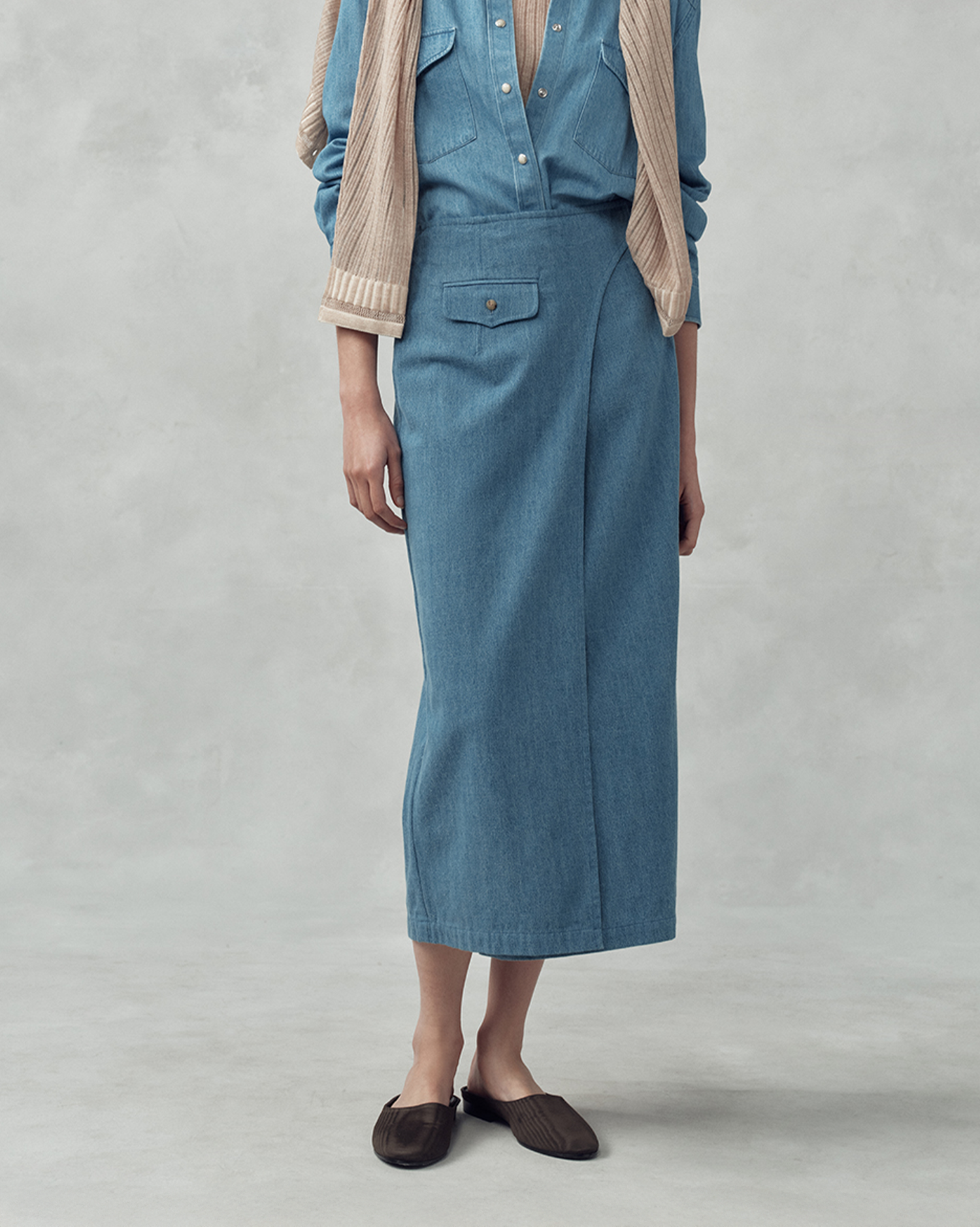 Kim Skirt - Denim