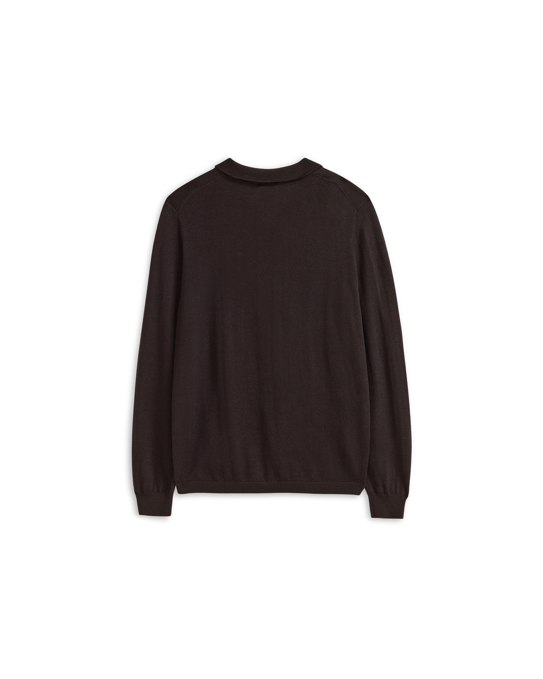 Merino Quarter Zip - Espresso
