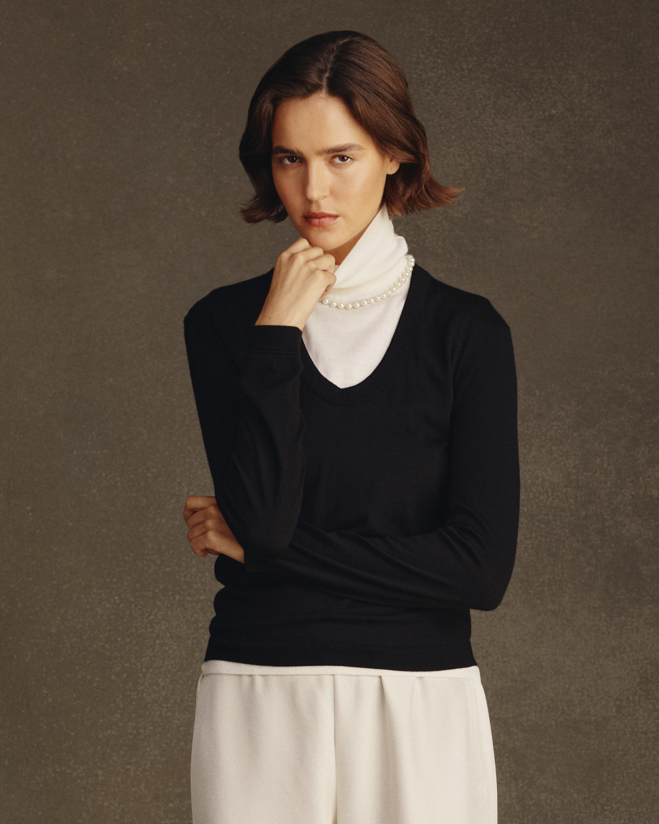 Daisy Merino Knit - Black