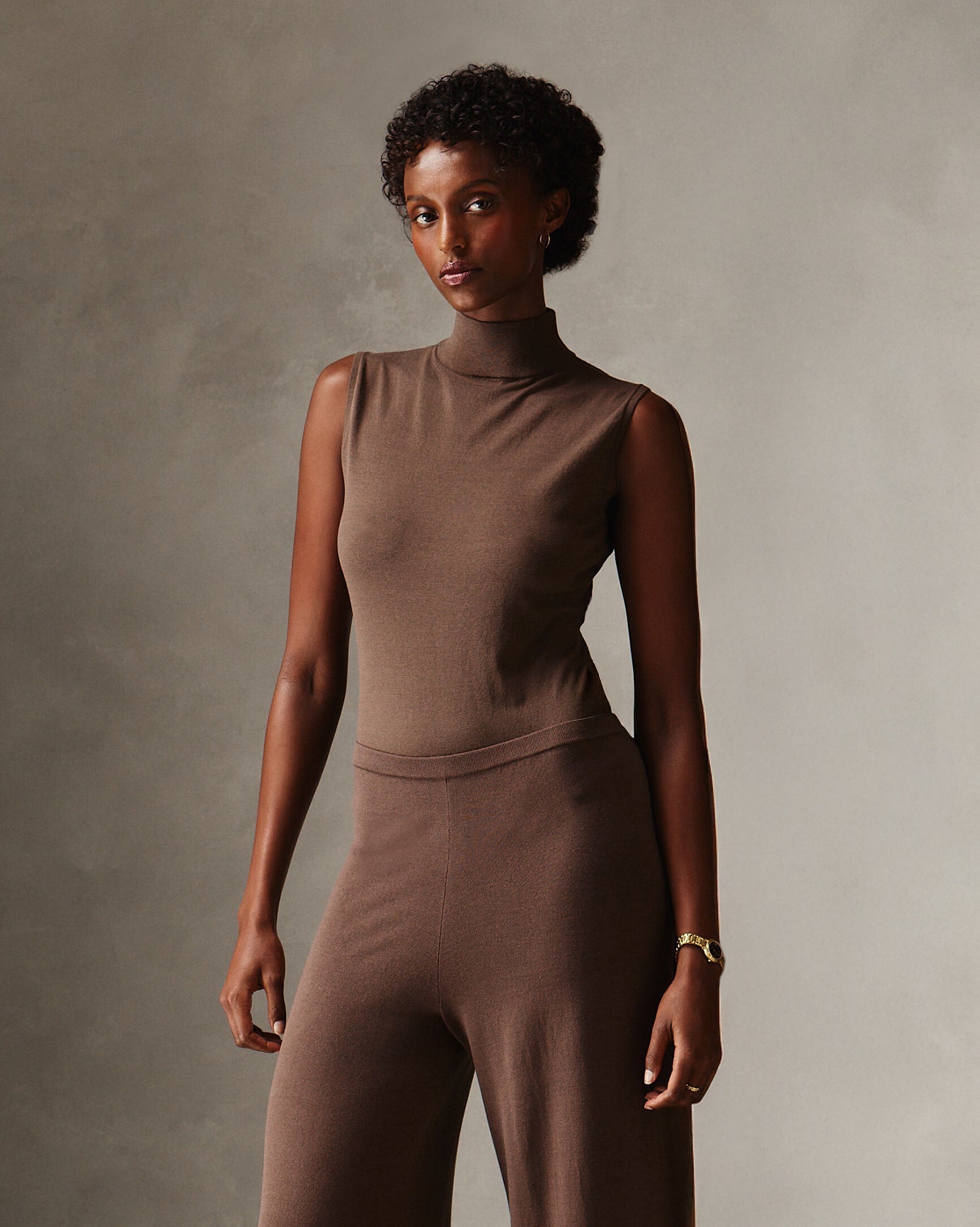 Esther Knit Body Suit - Moss