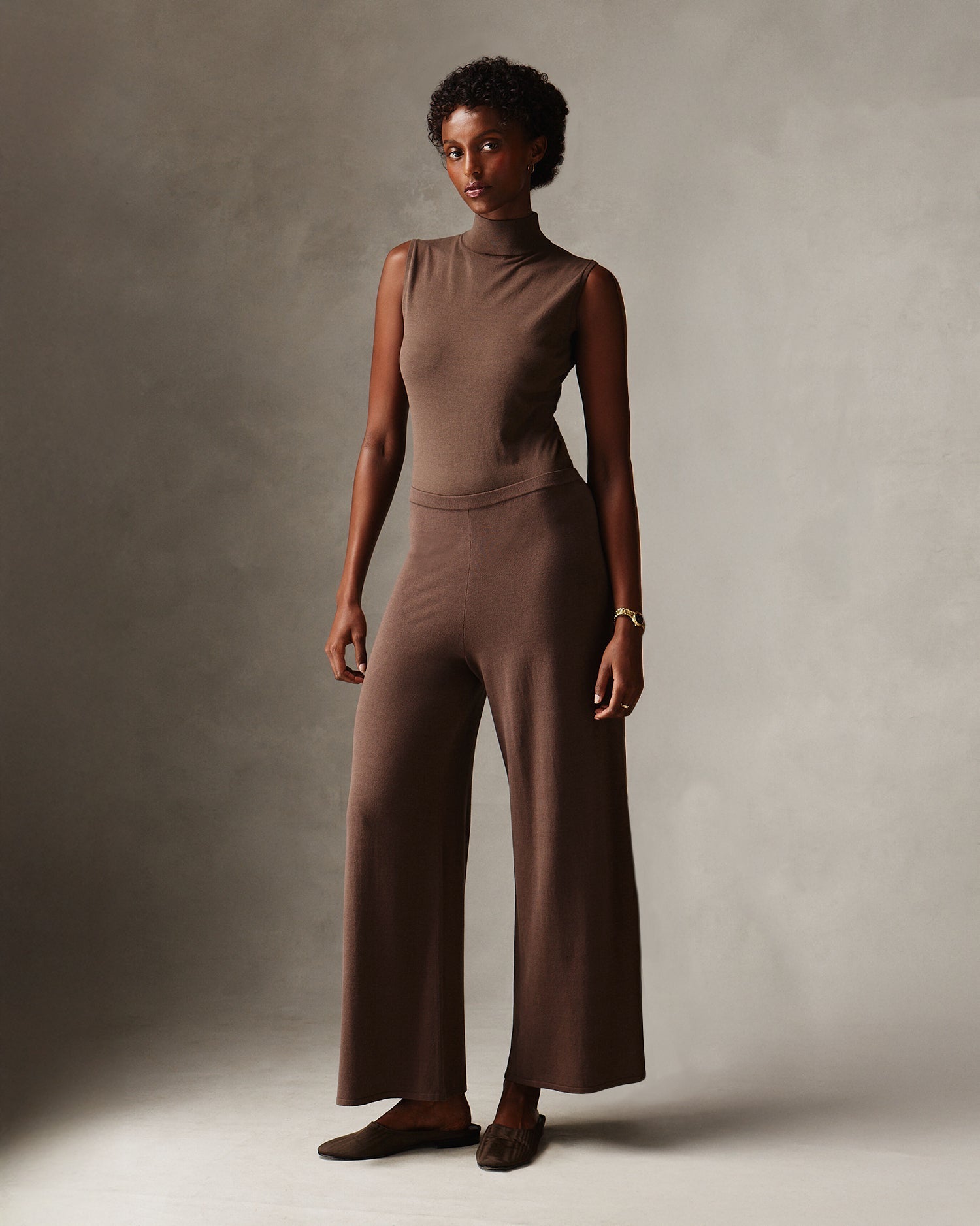 Esther Knit Pant - Moss
