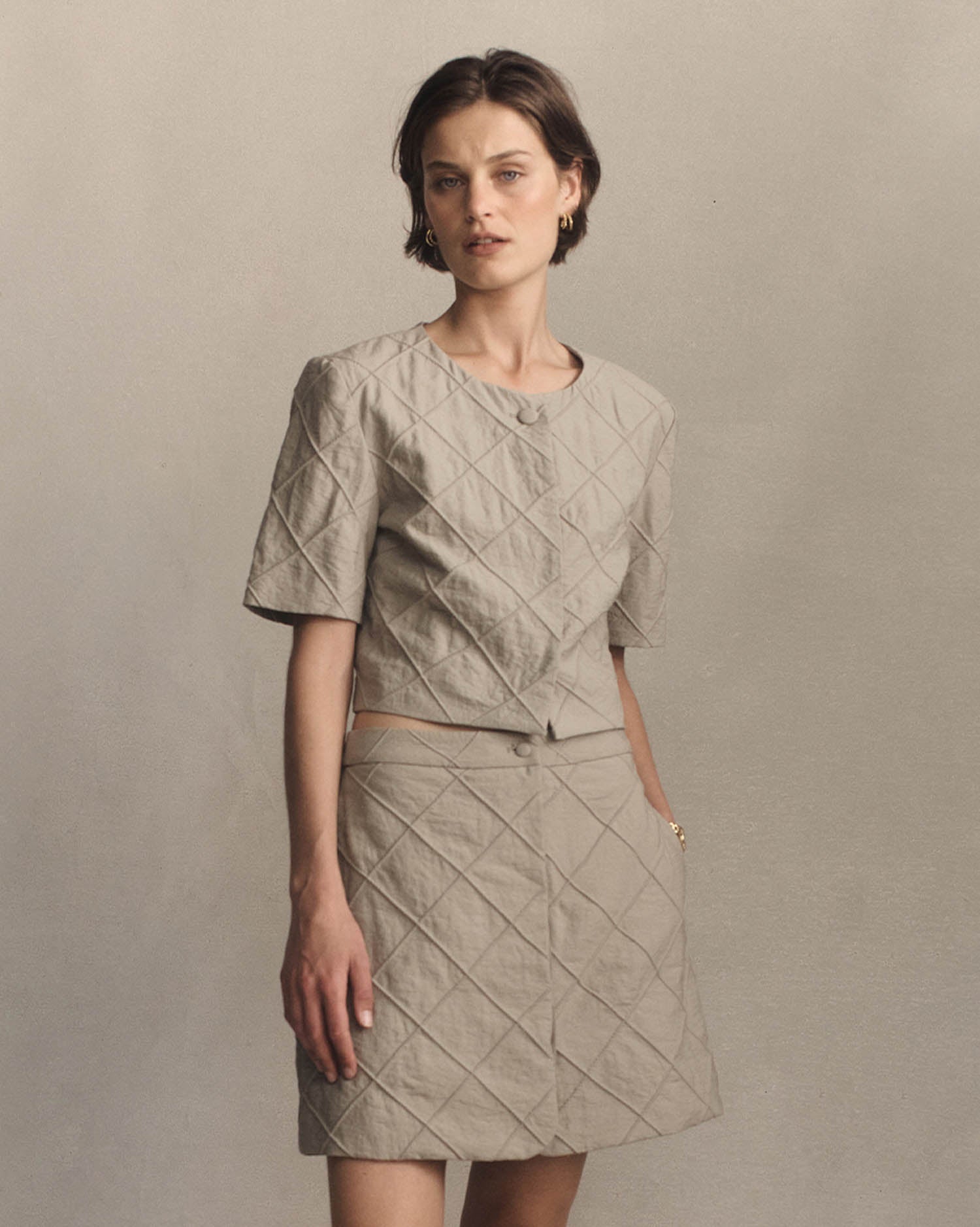 Flo Skirt - Sage Rope | P Johnson