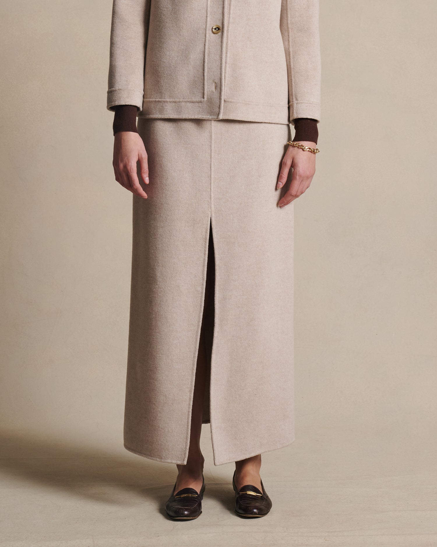 Martina Maxi Skirt - Oat