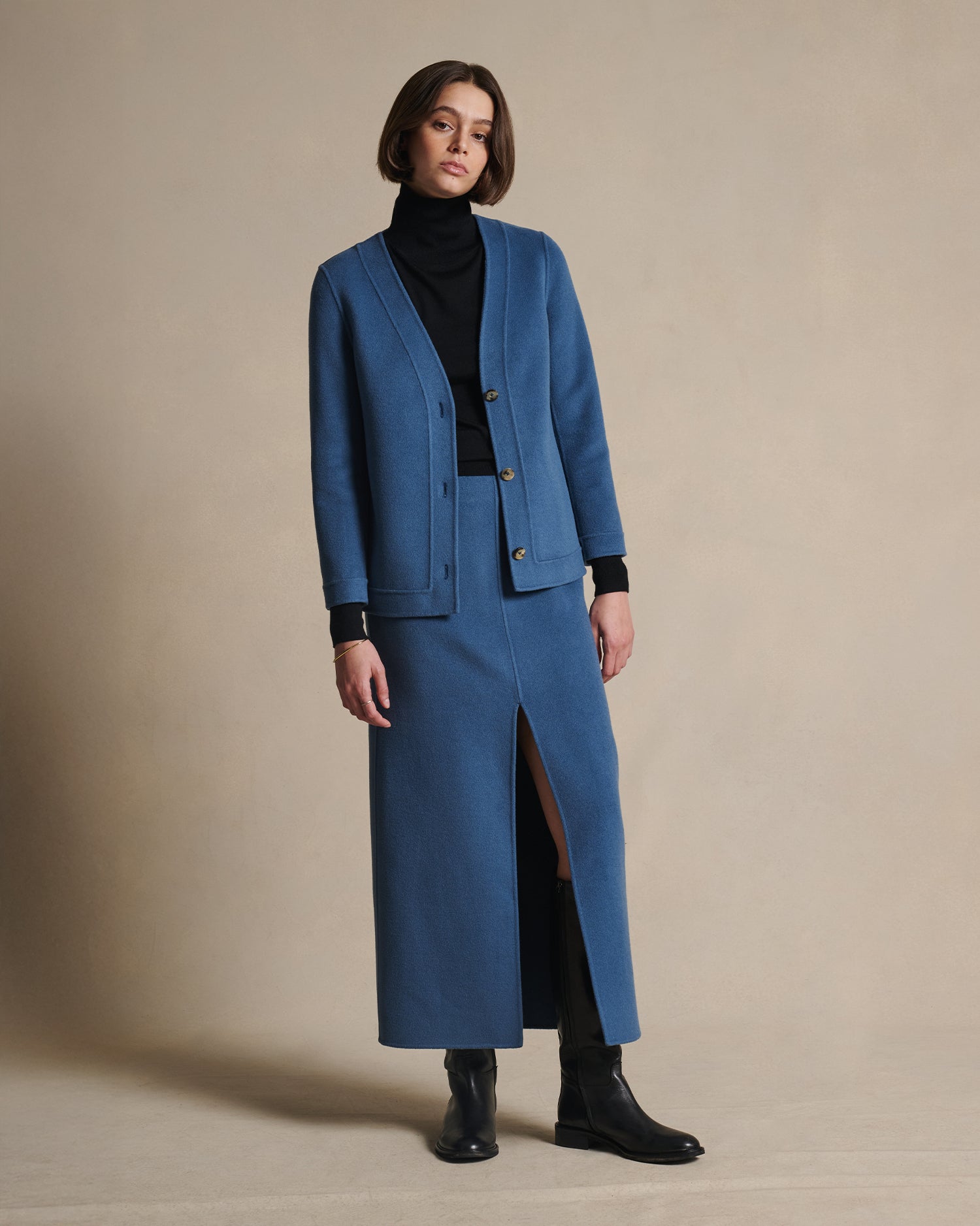 Elsa Jacket - Aegean Blue