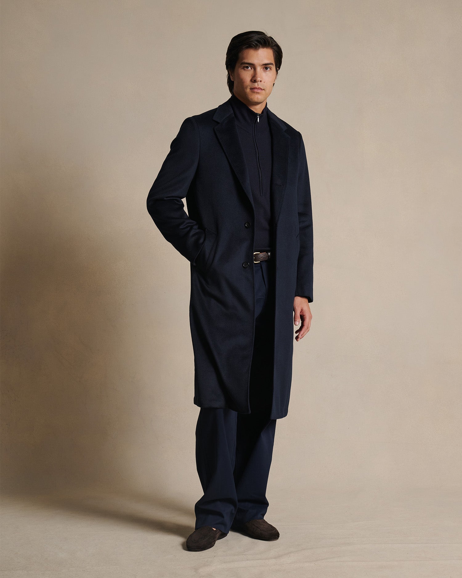 Traveller Coat - Navy