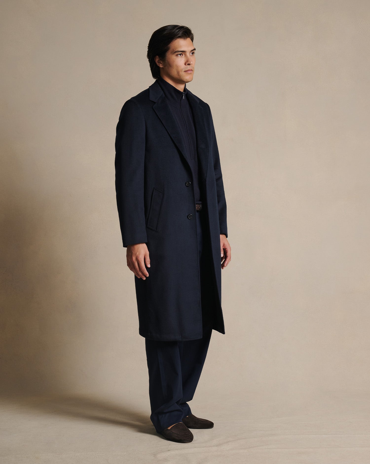 Traveller Coat - Navy