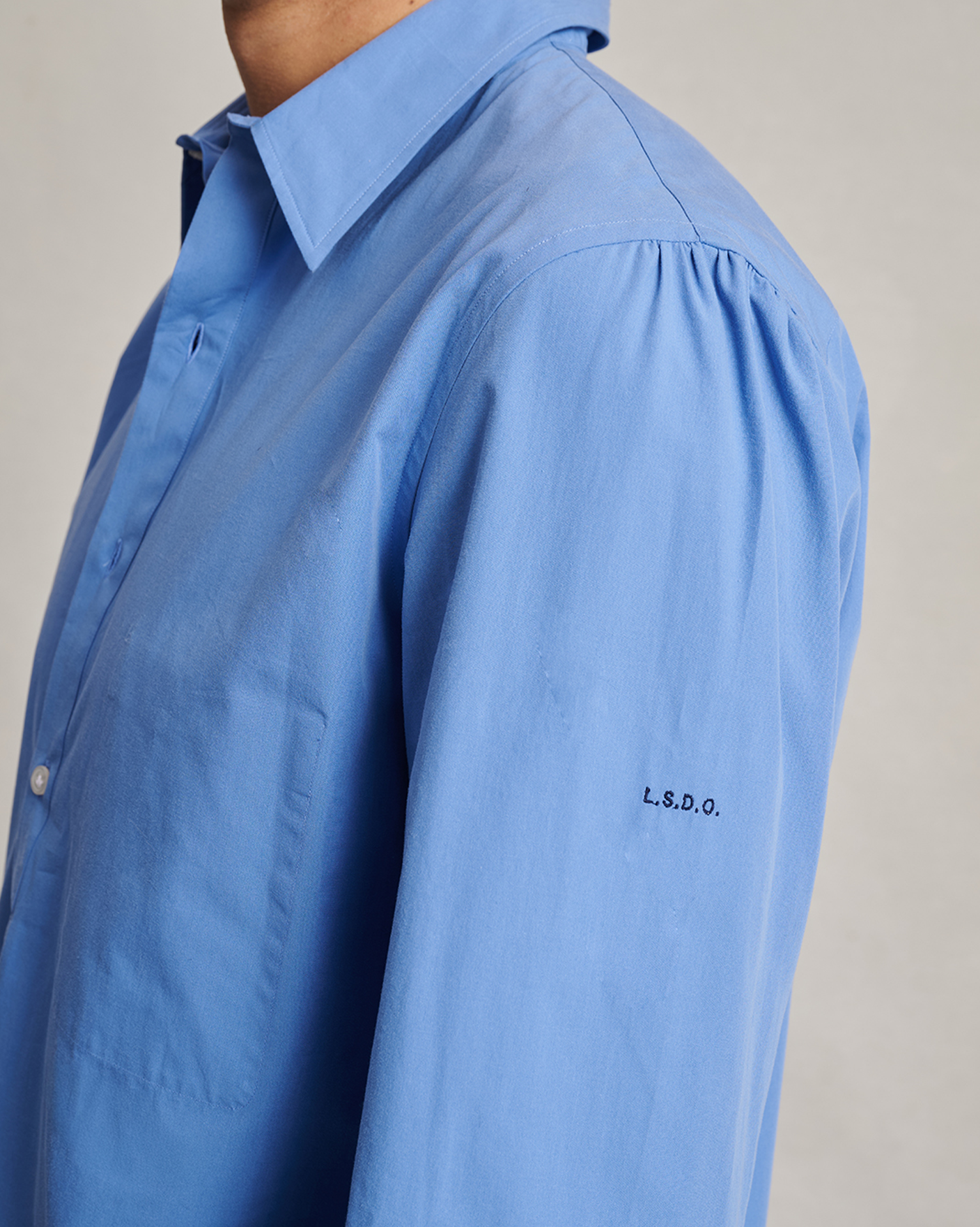 Poplin Popover - Cornflower