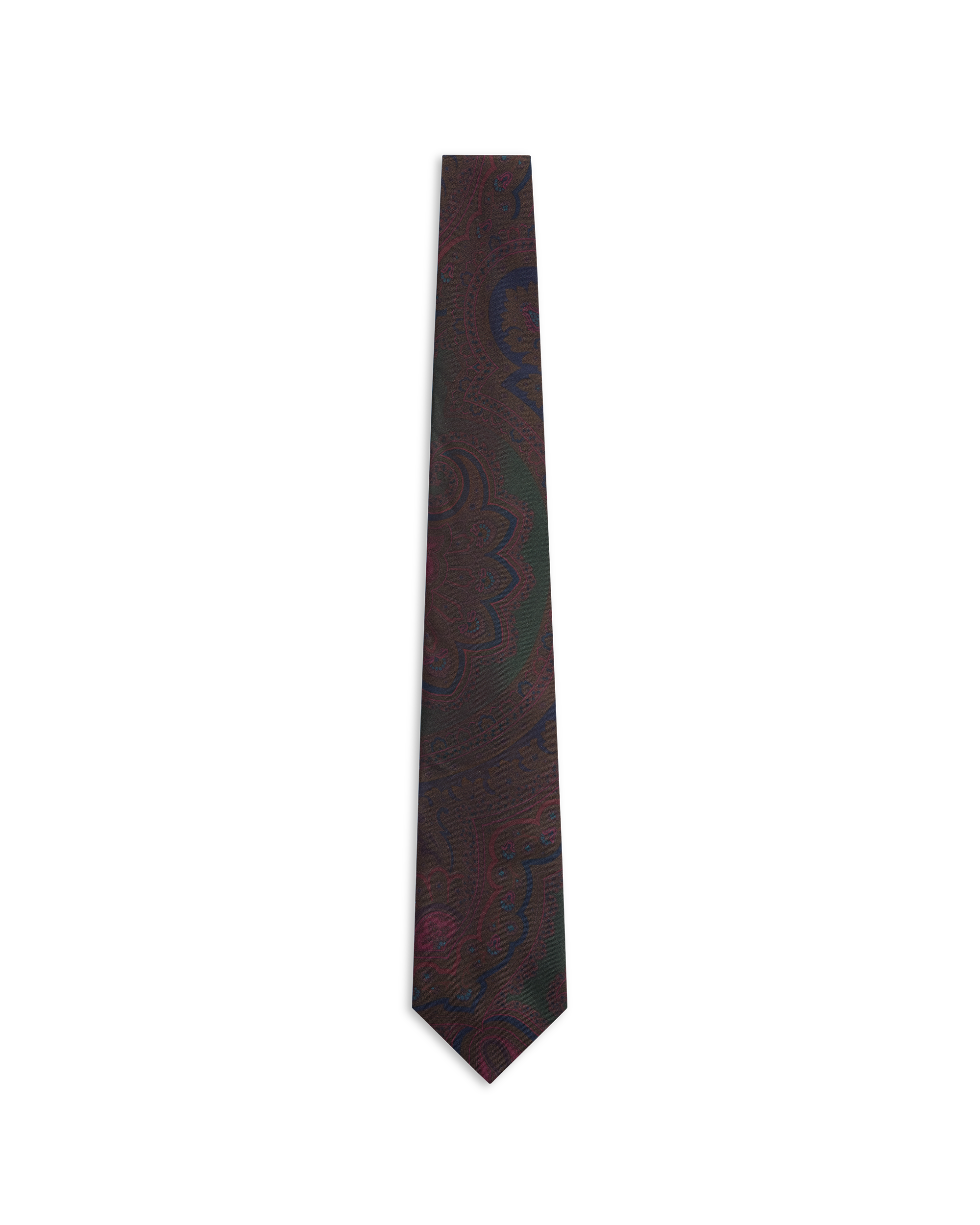 Paisley Madder Tie - Green