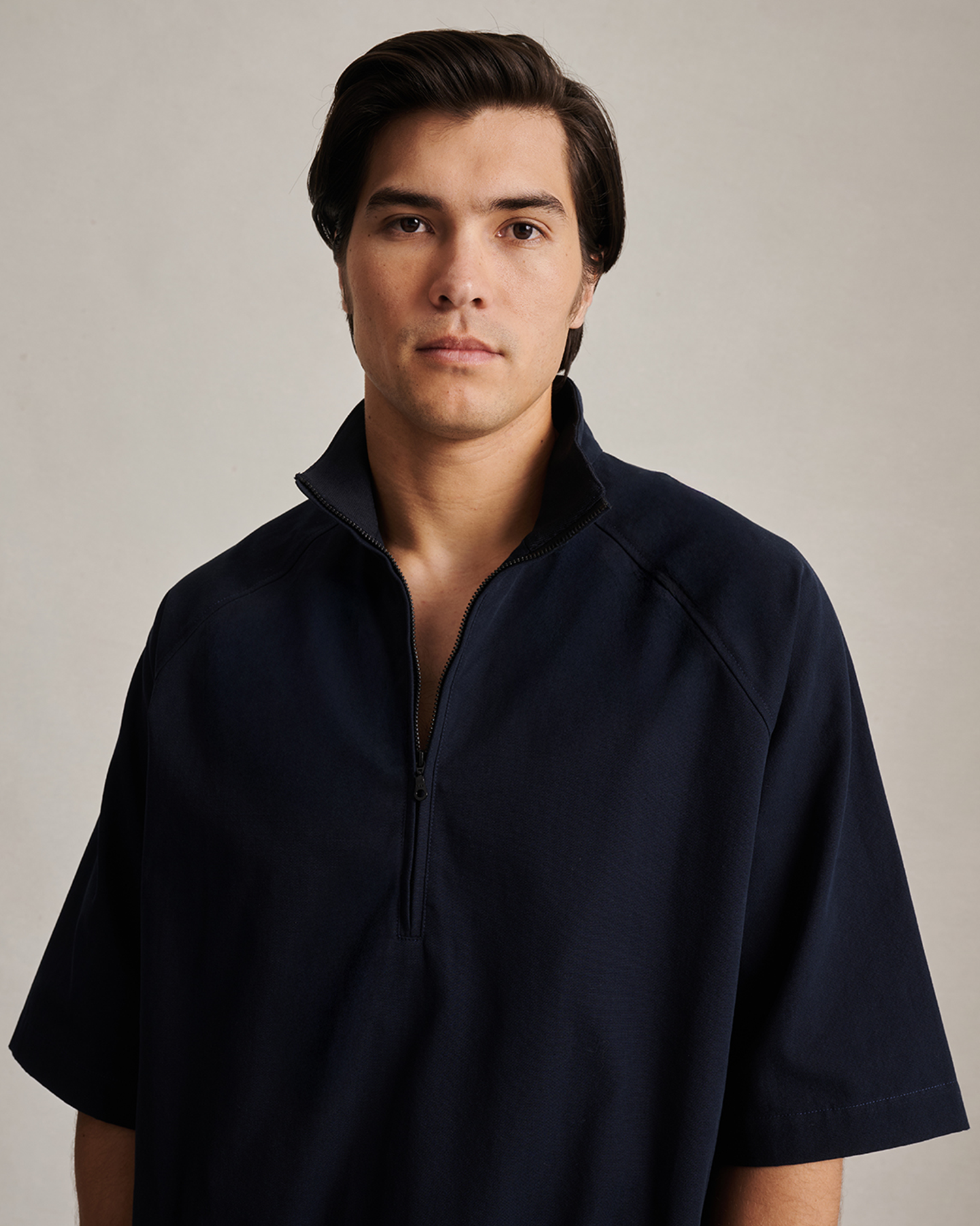 Rōjin Quarter Zip - Navy