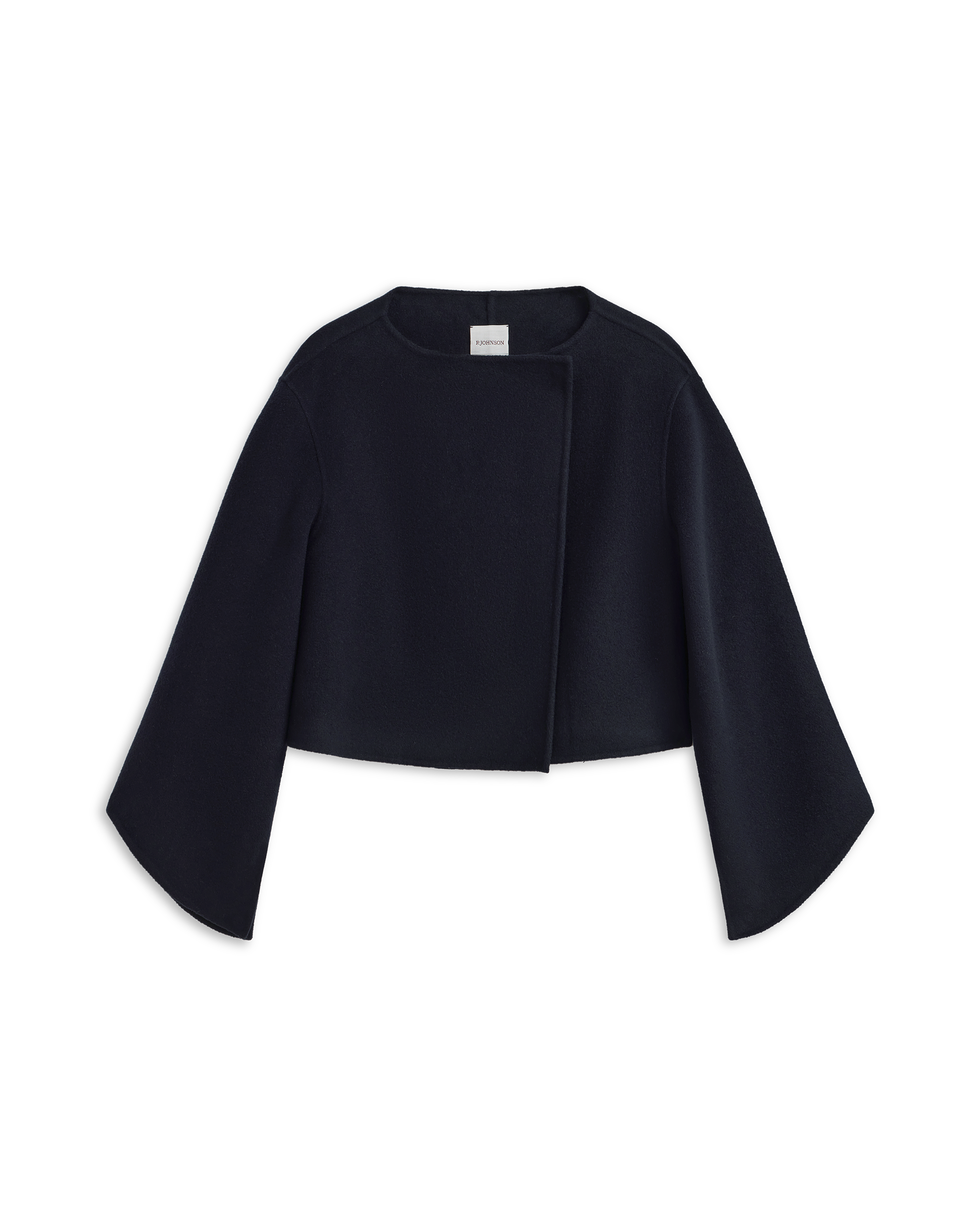 Rosie Cropped Jacket - Navy
