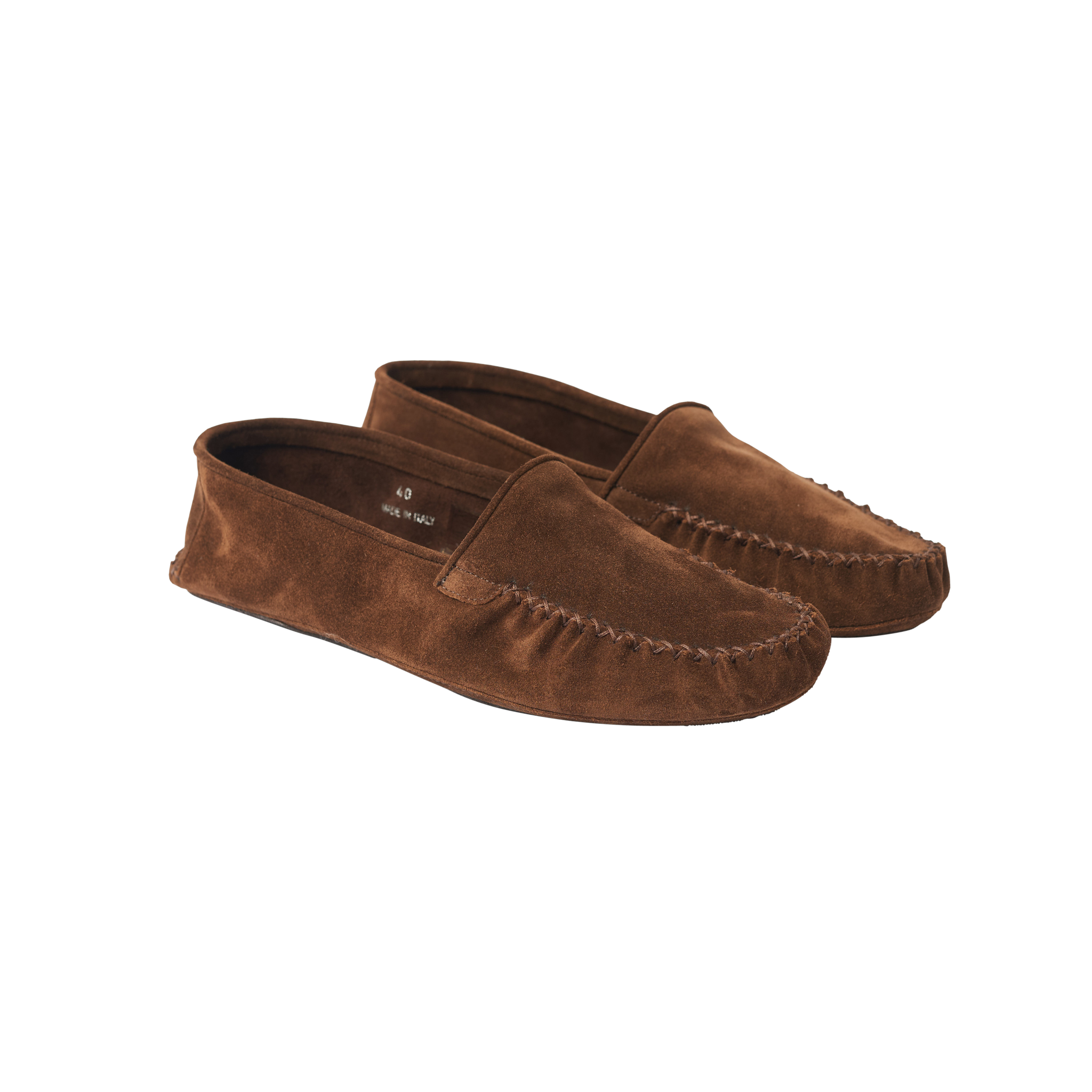 Soft Moccasin - Chocolate Suede