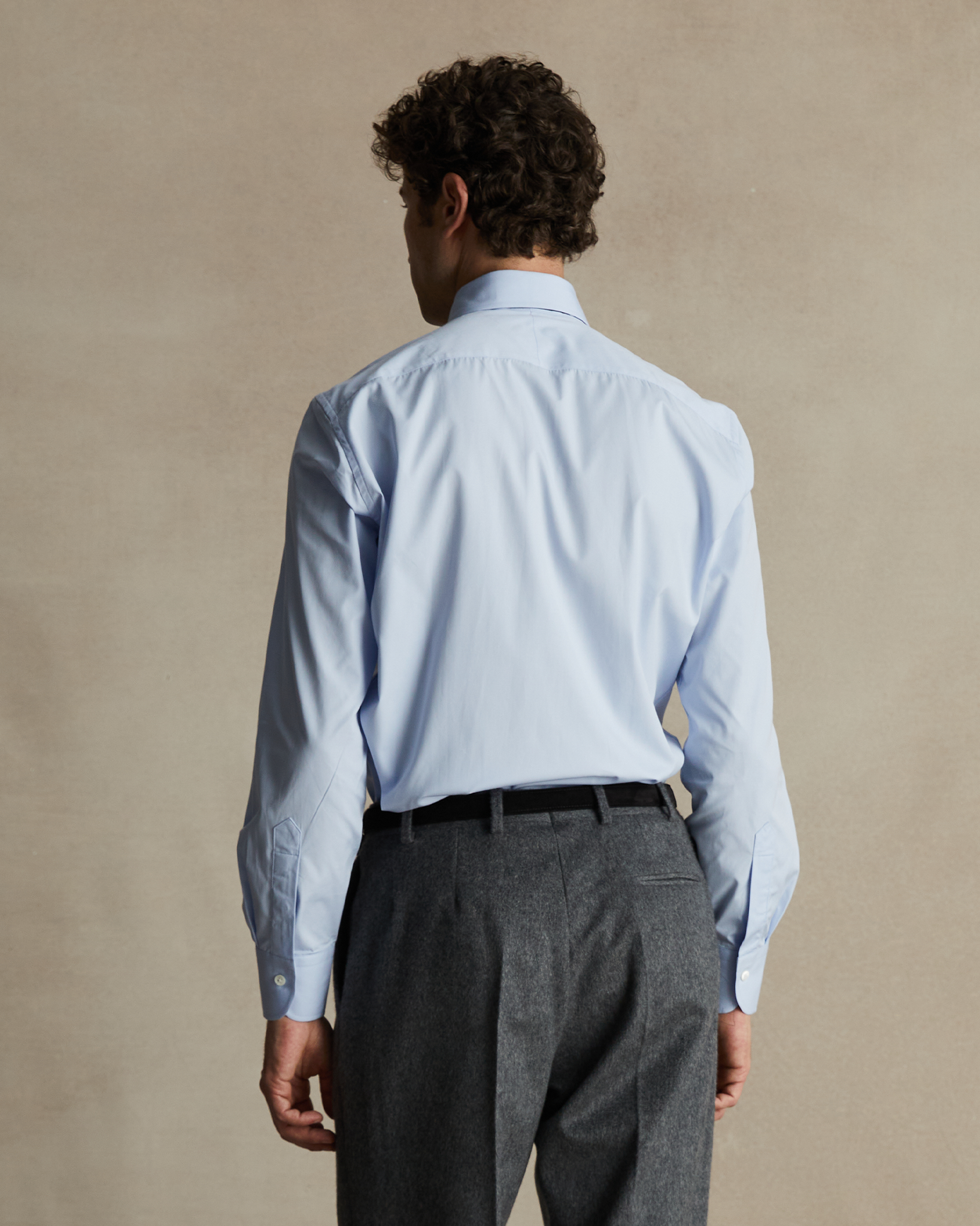 Perfect Shirt - Ice Blue Poplin
