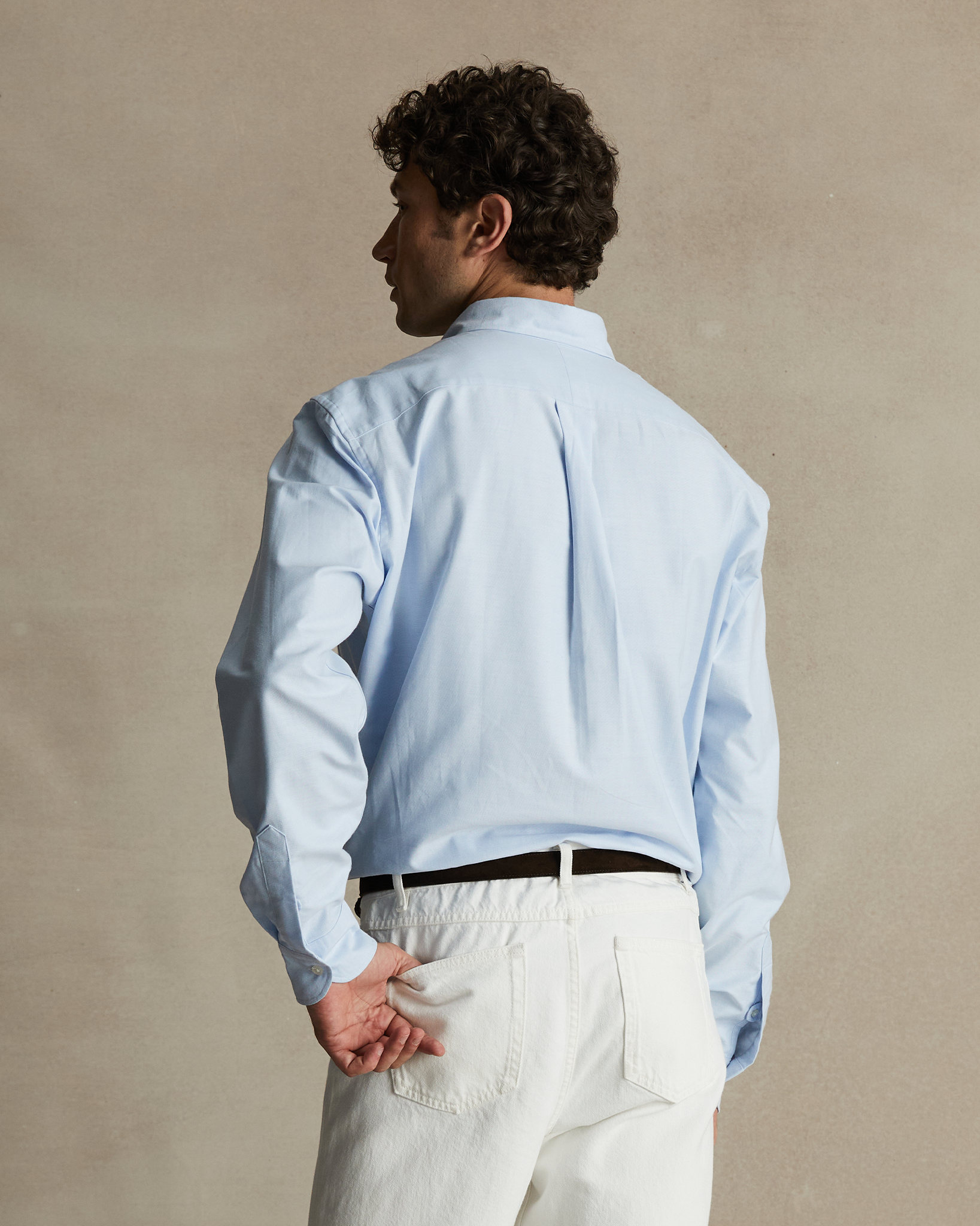 Oxford Shirt - Light Blue | P Johnson