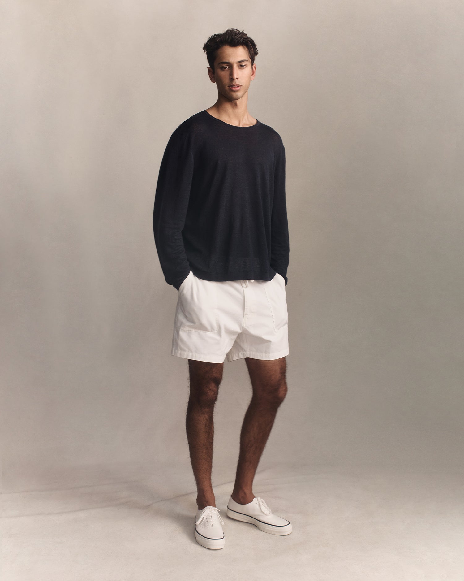 Carpenter Shorts - Off White