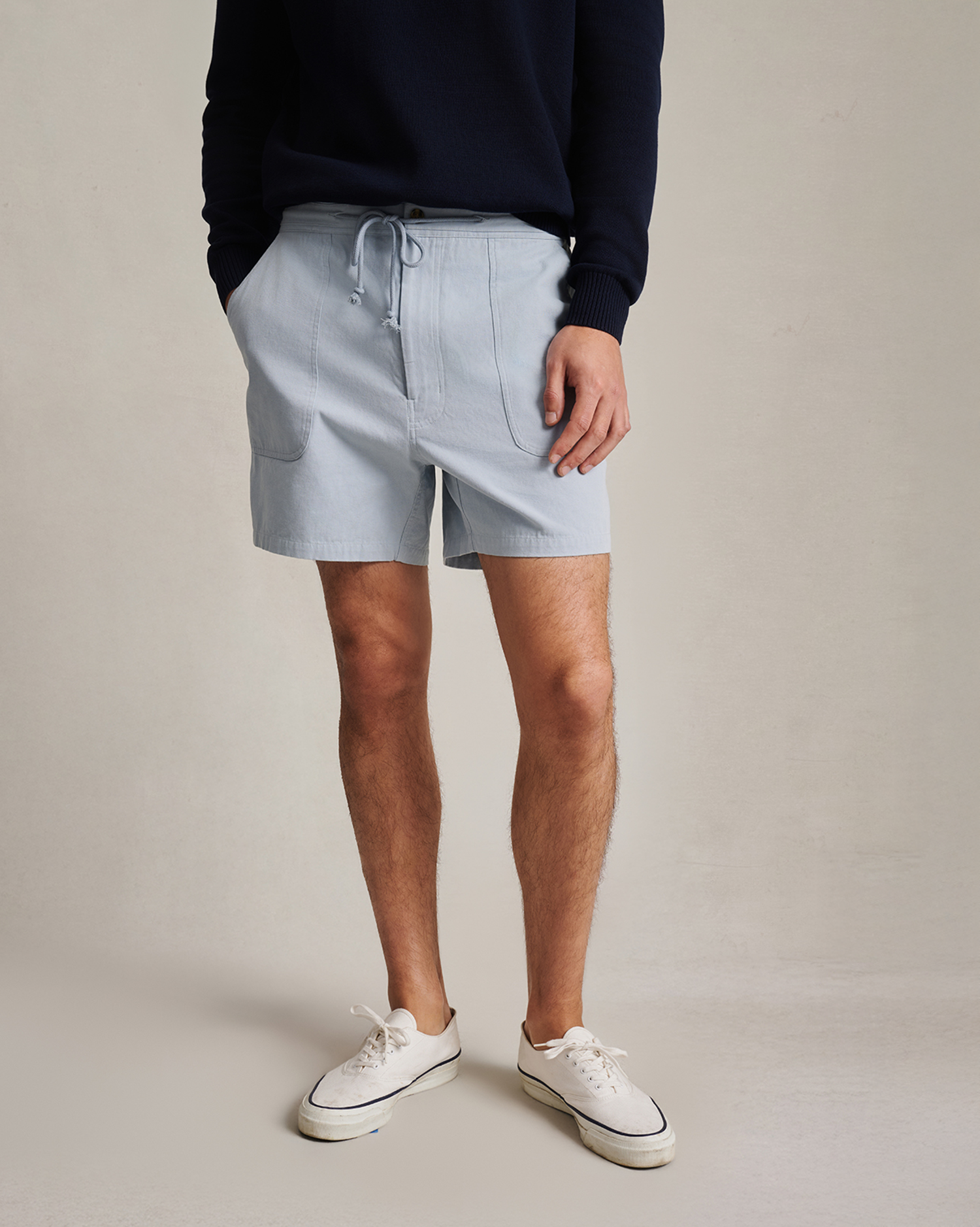 Carpenter Shorts - Light Blue