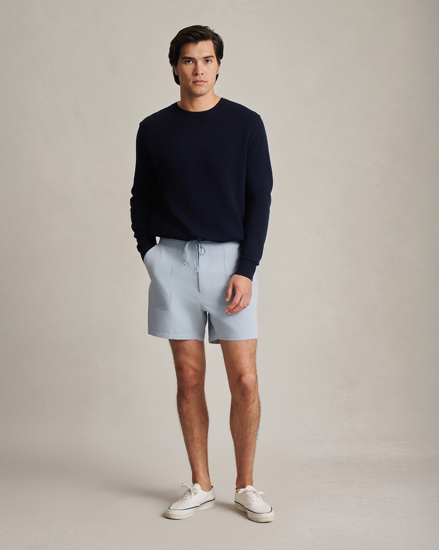 Yachtie Sweater - Navy