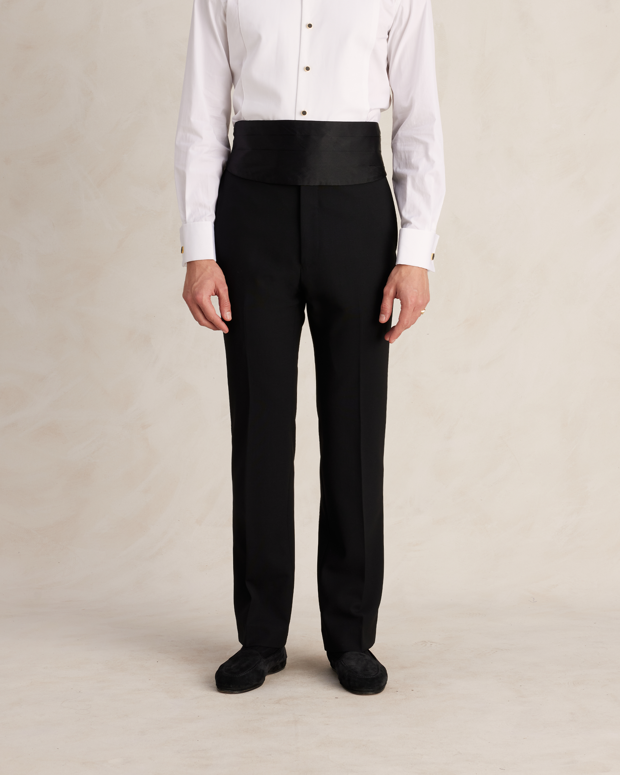 Black Tuxedo Trousers