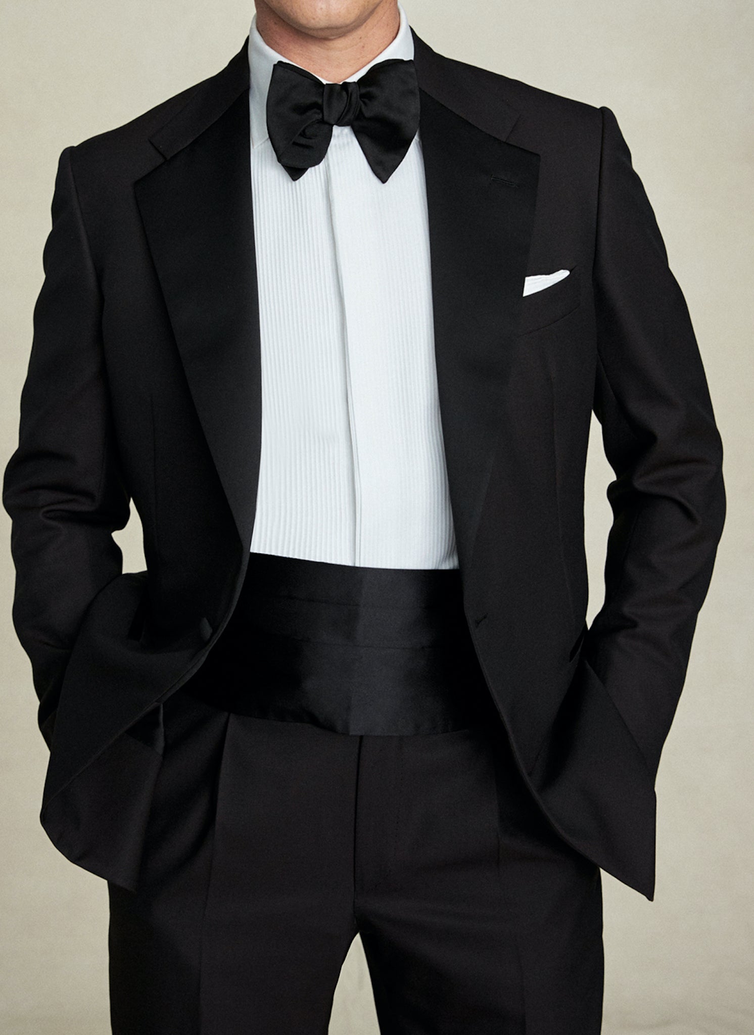 Cummerbund - Black Satin