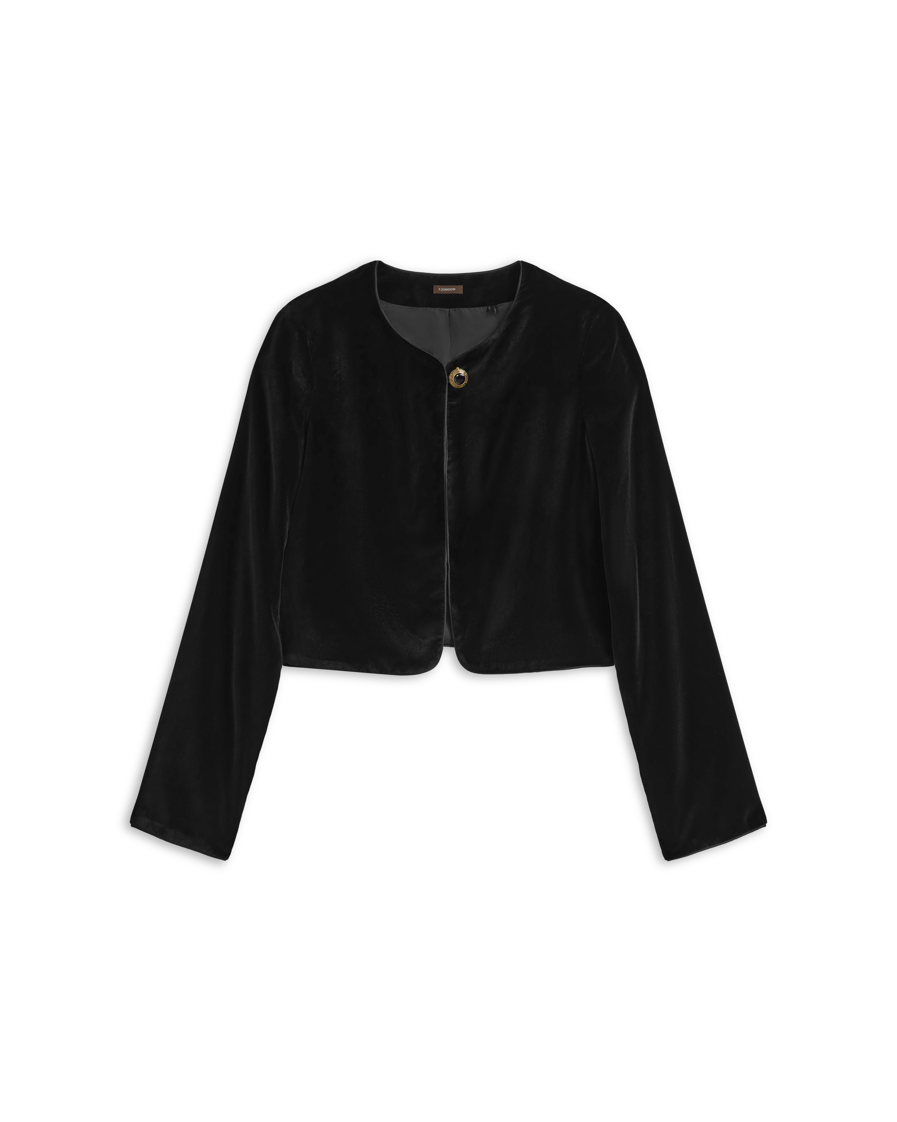 Sofia Jacket - Black Velvet
