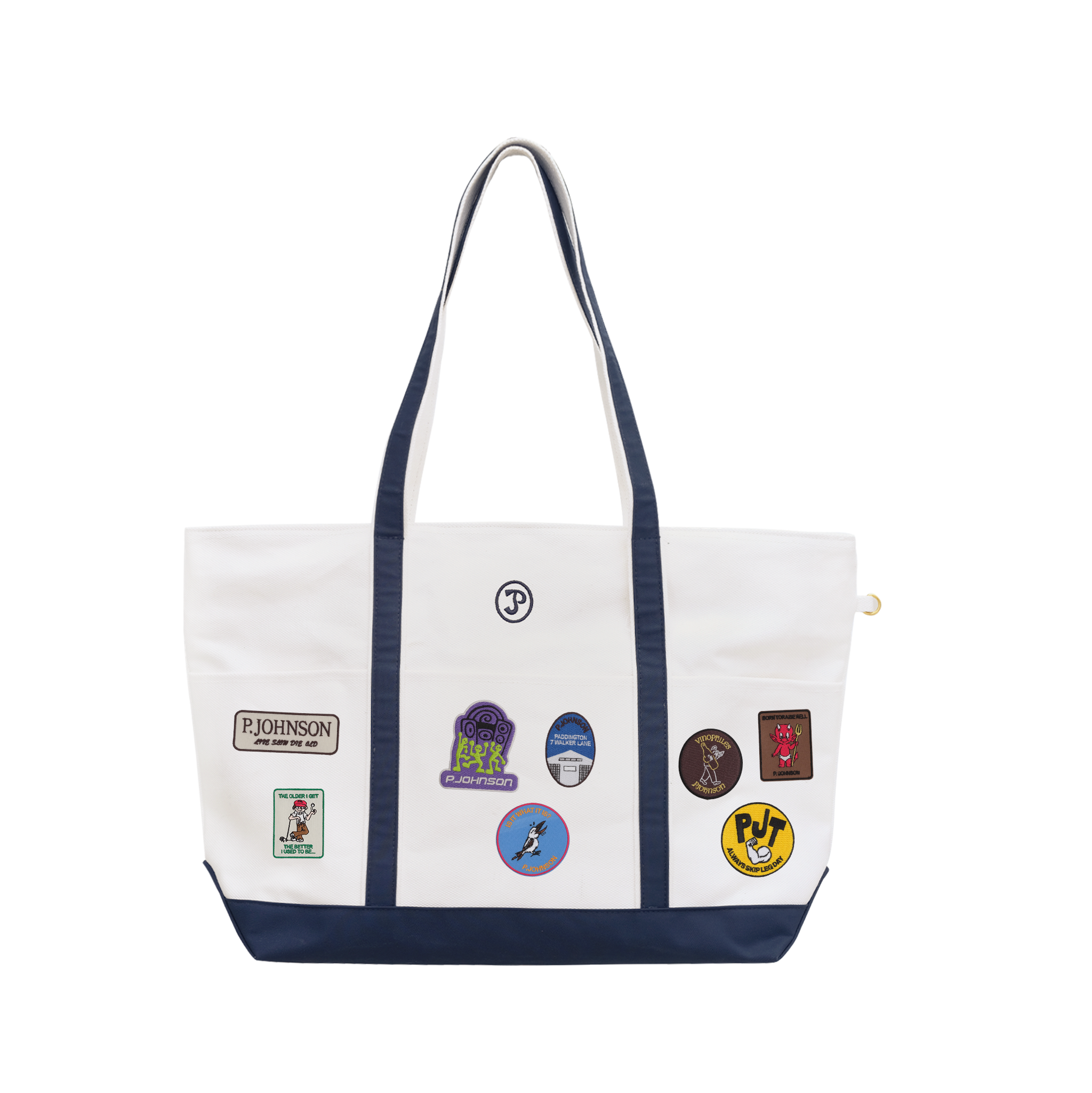 P.Johnson Canvas Tote Bag | P Johnson