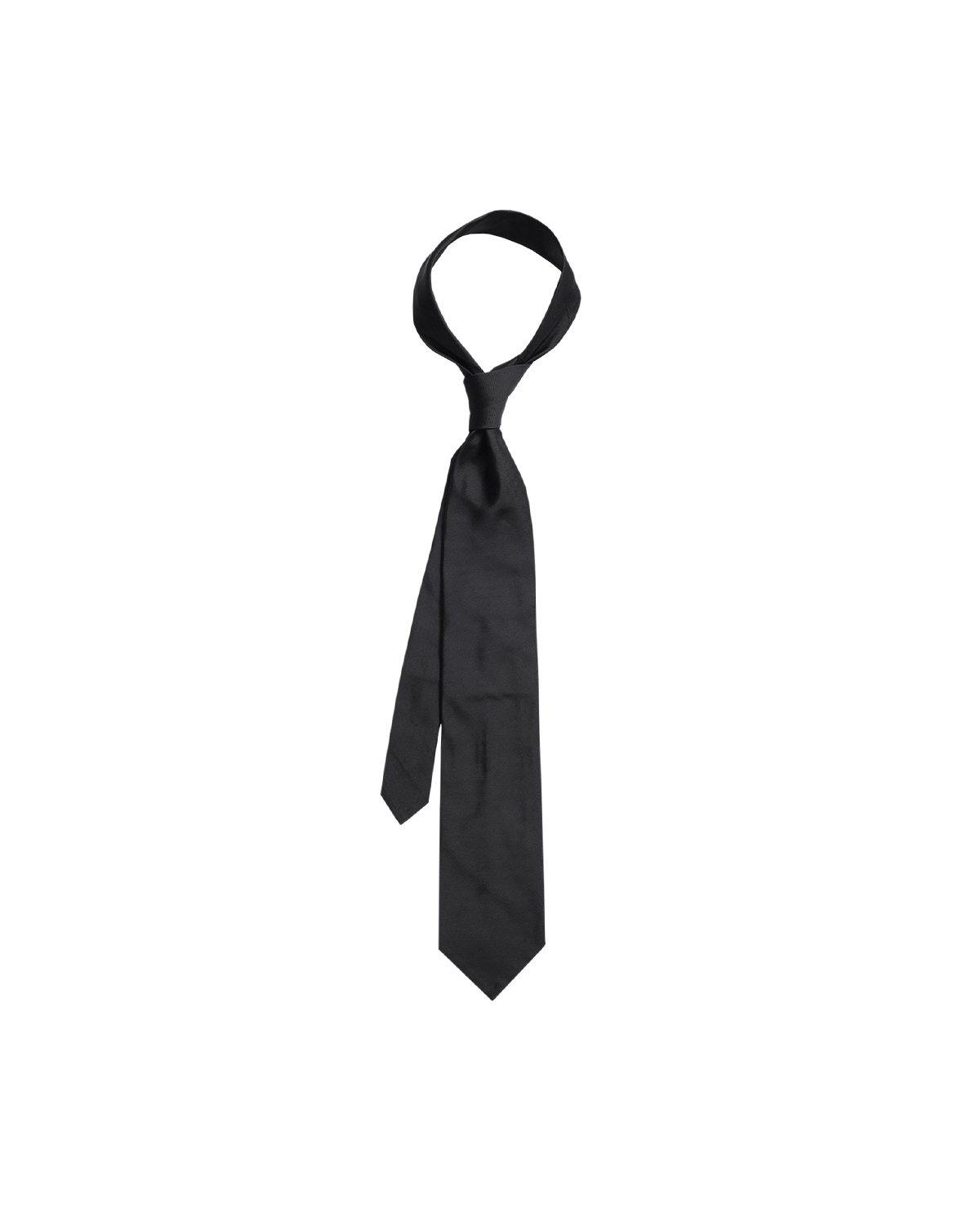 Black Silk Tie