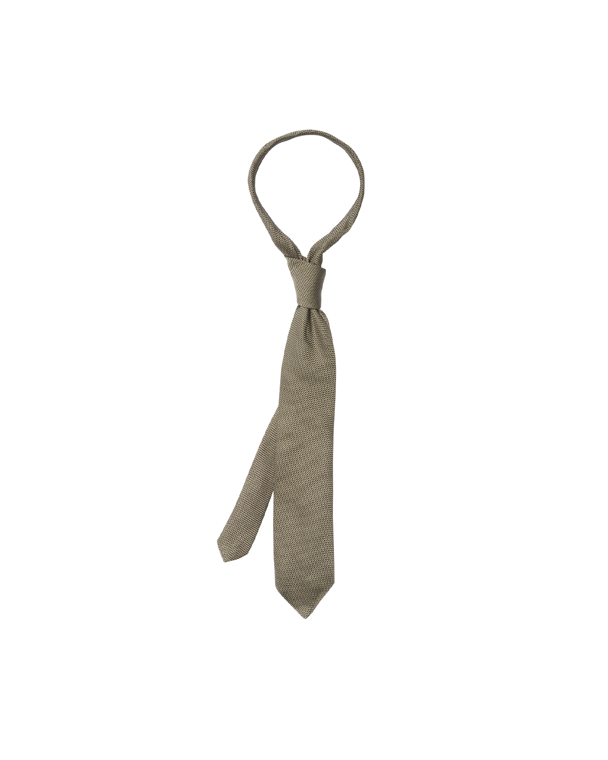 Olive Small Grenadine Tie