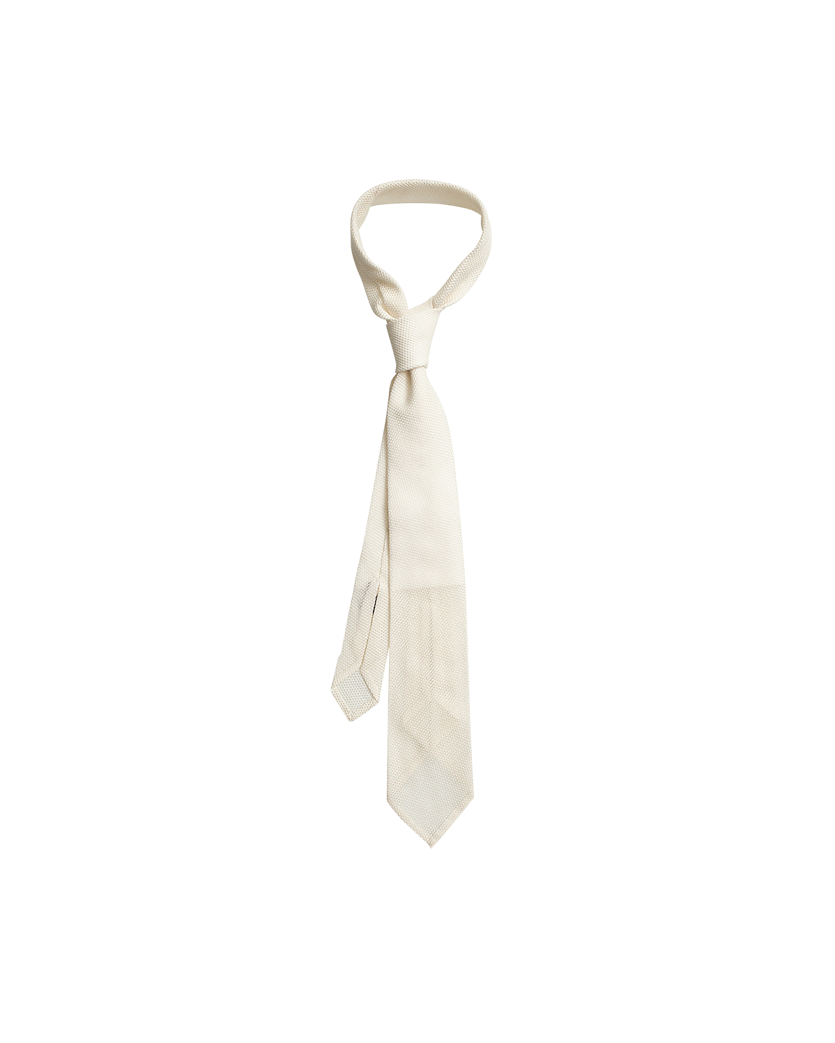 White Small Grenadine Tie