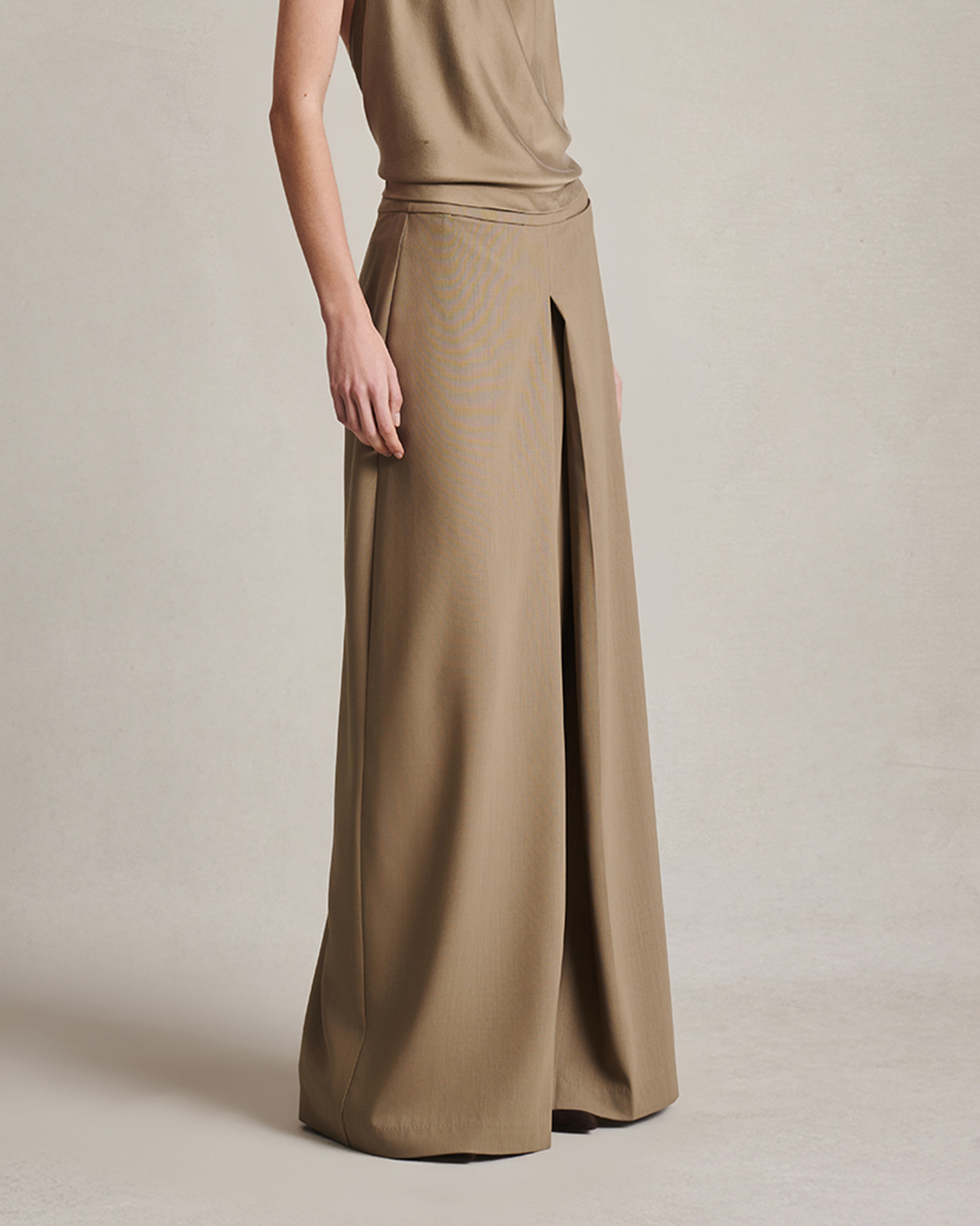 Lottie Skirt - Taupe