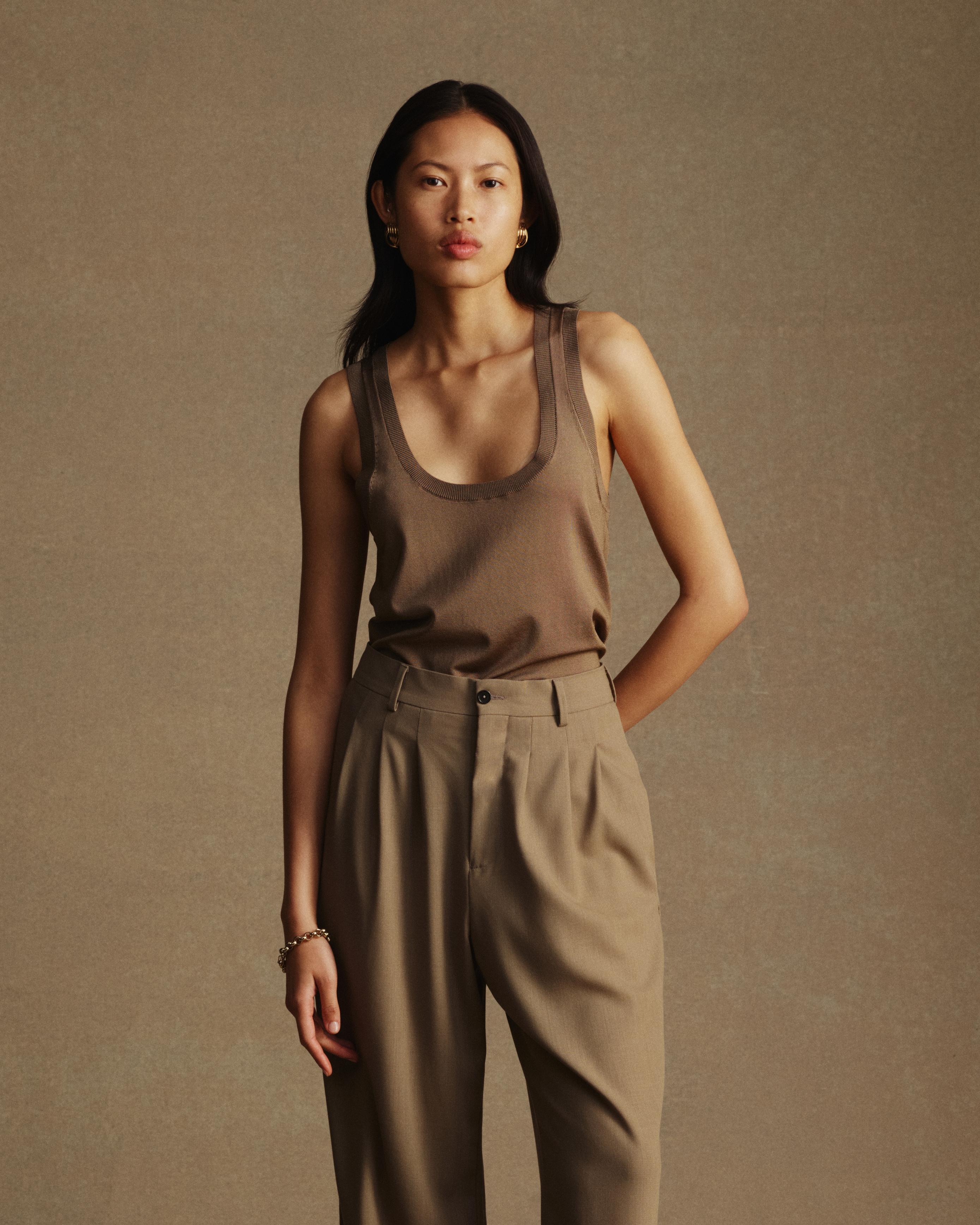 Tessa Tank - Olive