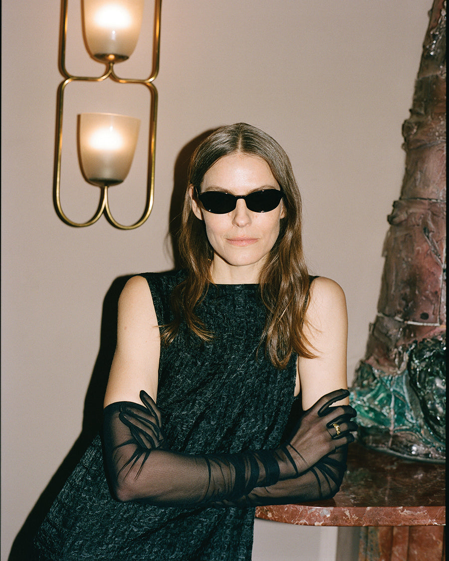 Tilda Black Sunglasses