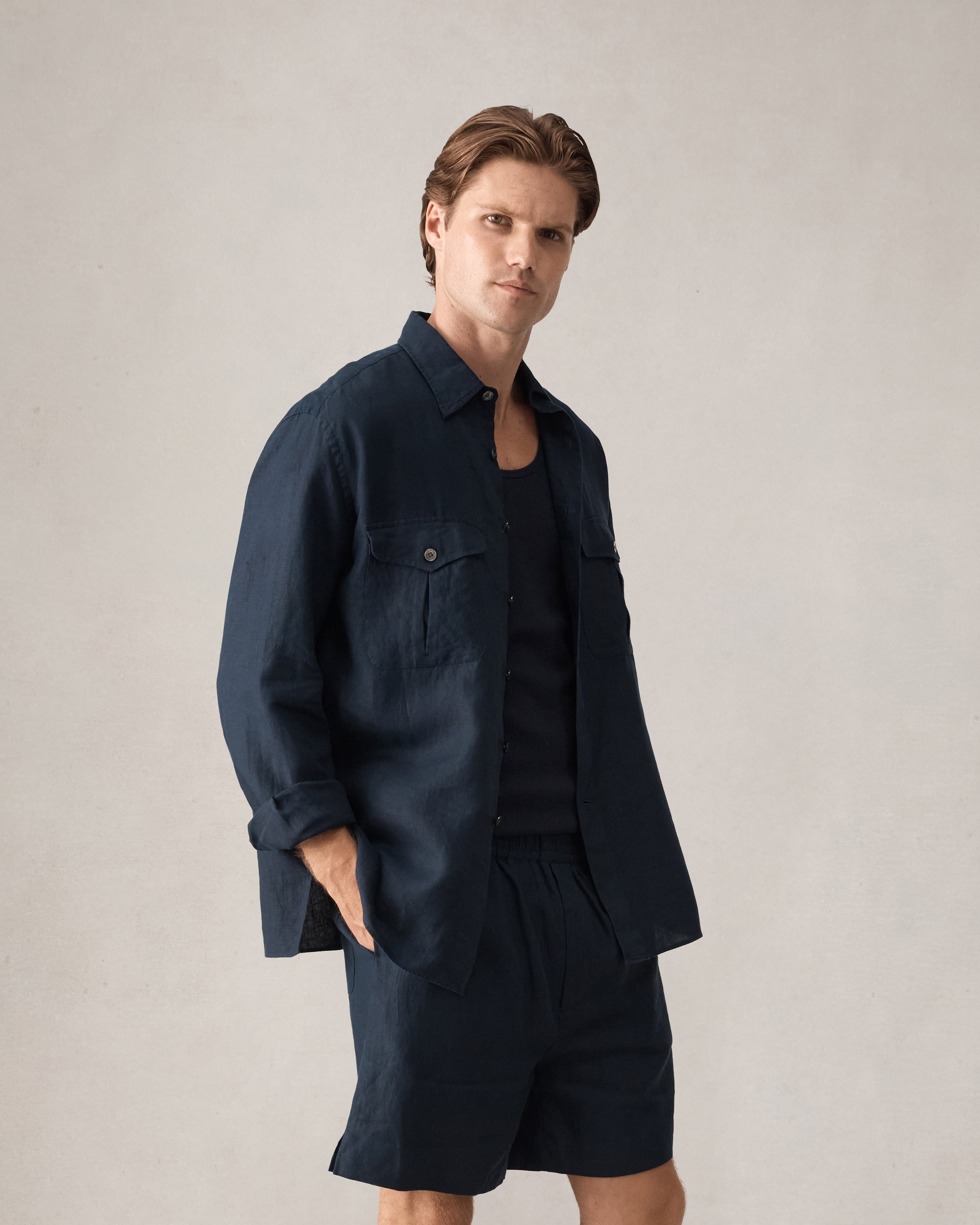 Willis Shirt - Navy