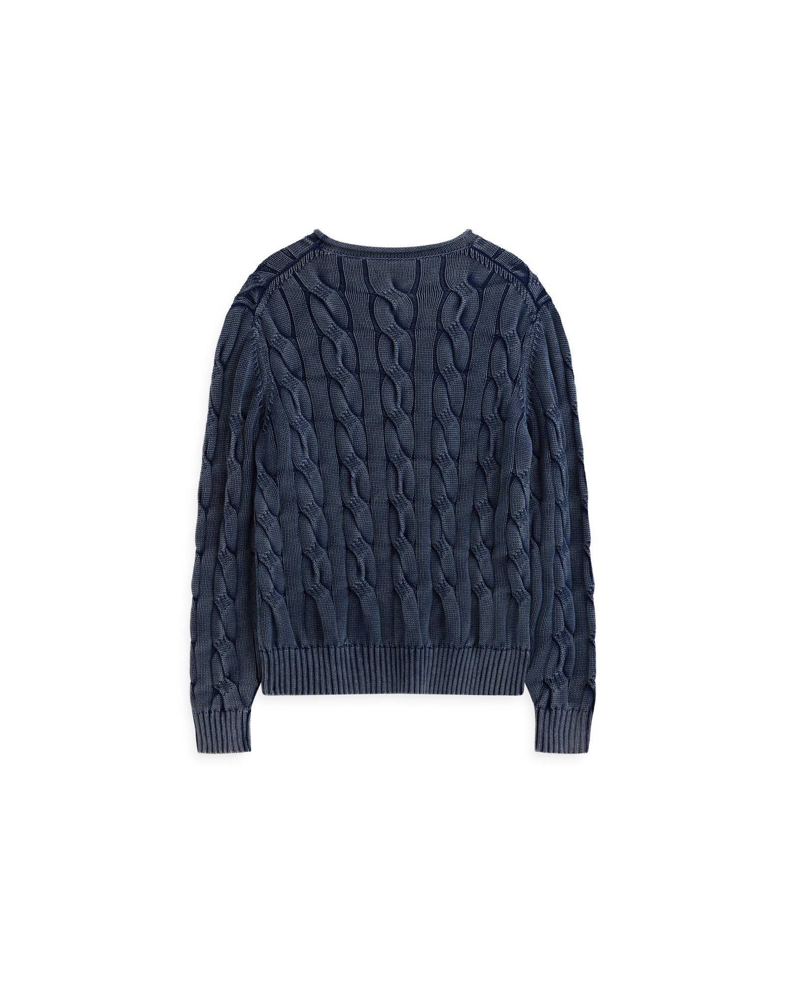 Yachtie Cable Sweater - Navy