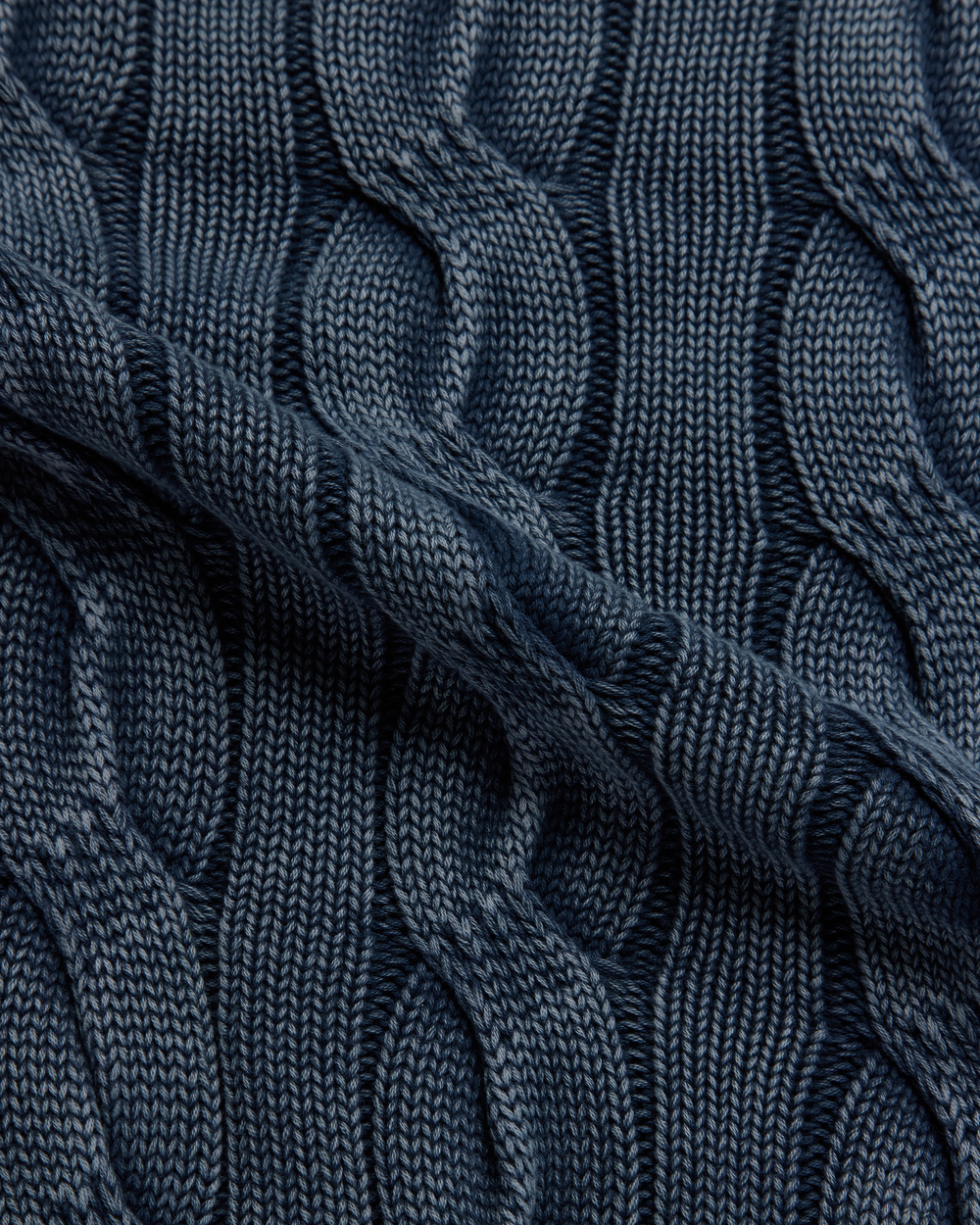 Yachtie Cable Sweater - Navy