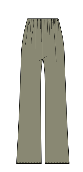 New Marella Trouser - Taupe Dupioni