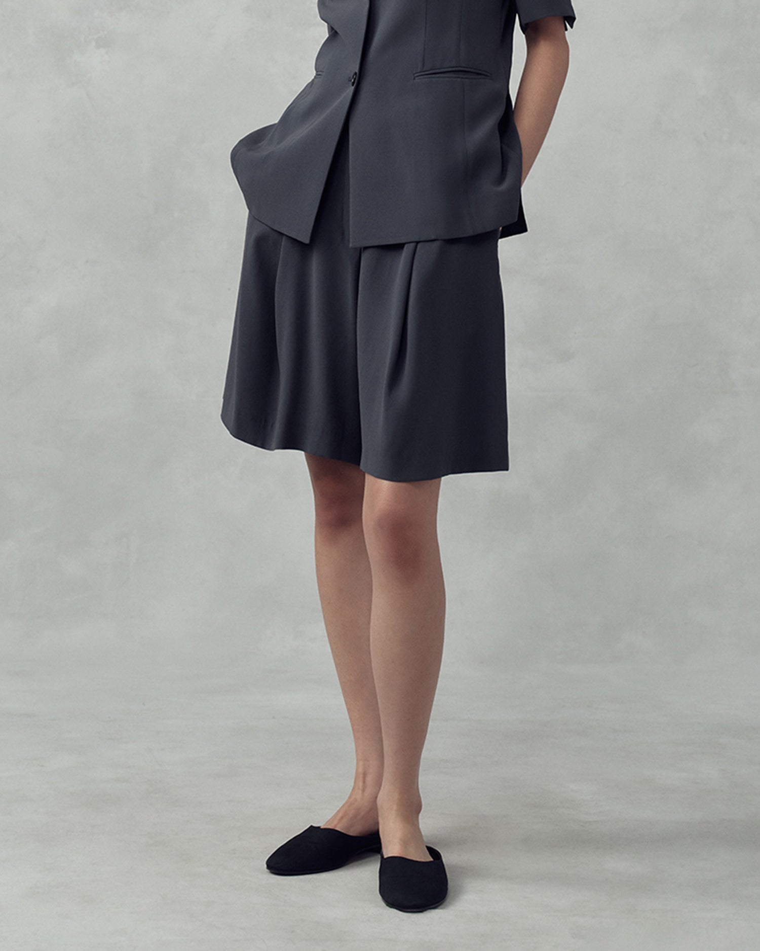Evalin Shorts - Steele | P Johnson