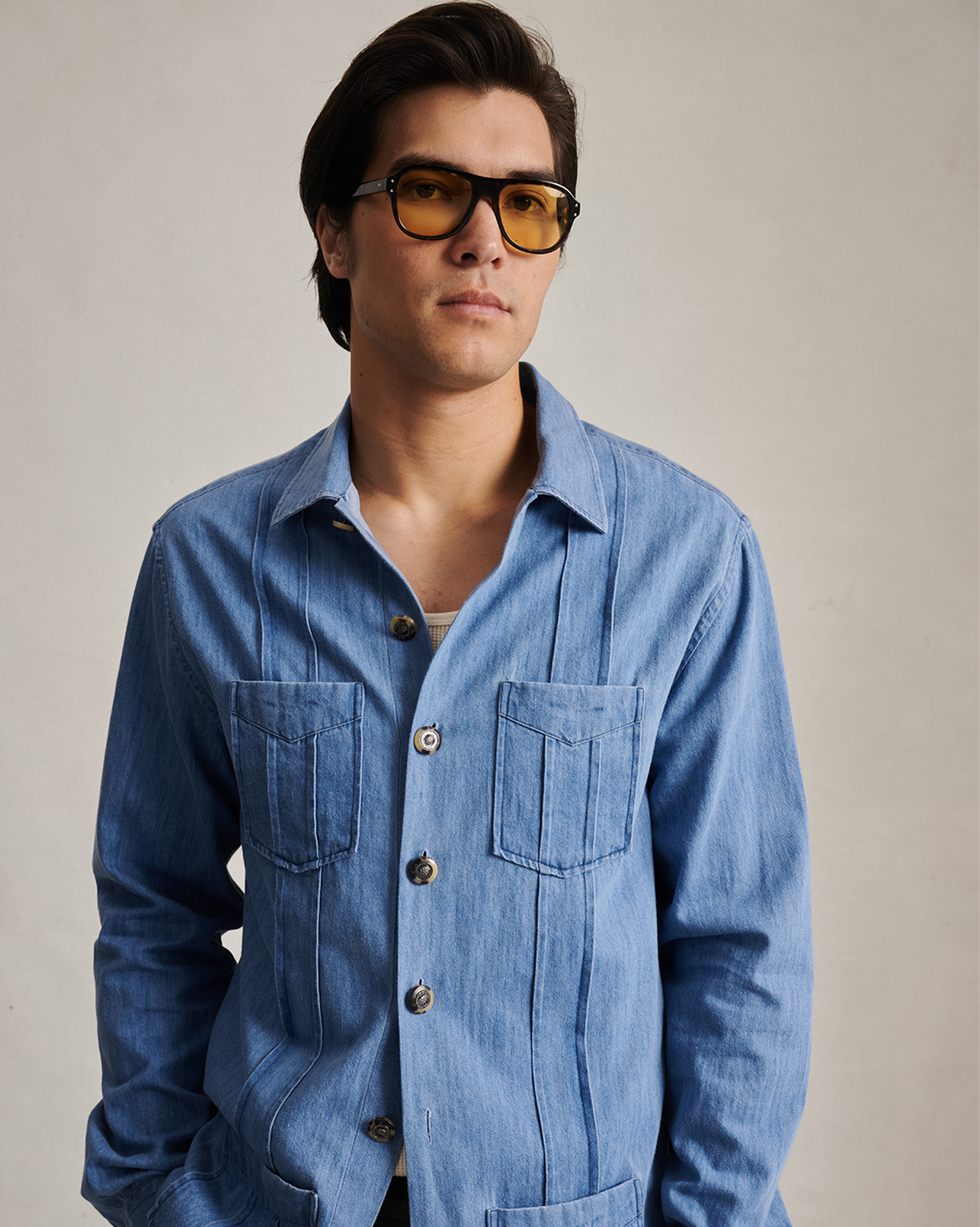 Havana Shirt - Light Denim