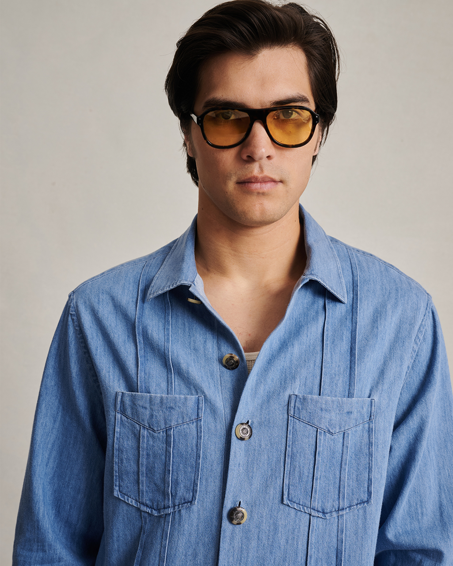 Havana Shirt - Light Denim